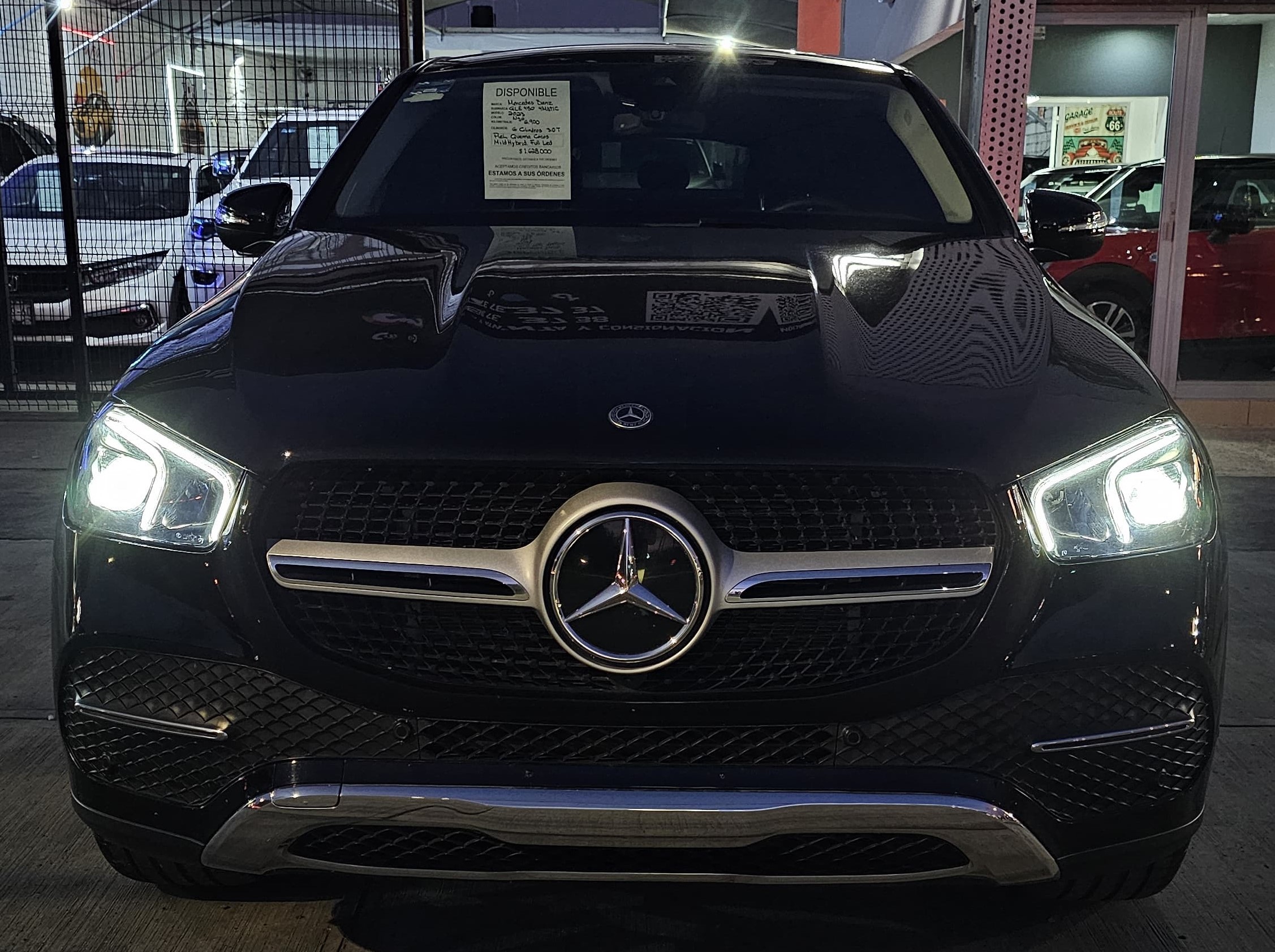 Mercedes-Benz Clase GLE 2023 450 Coupe Automático Negro