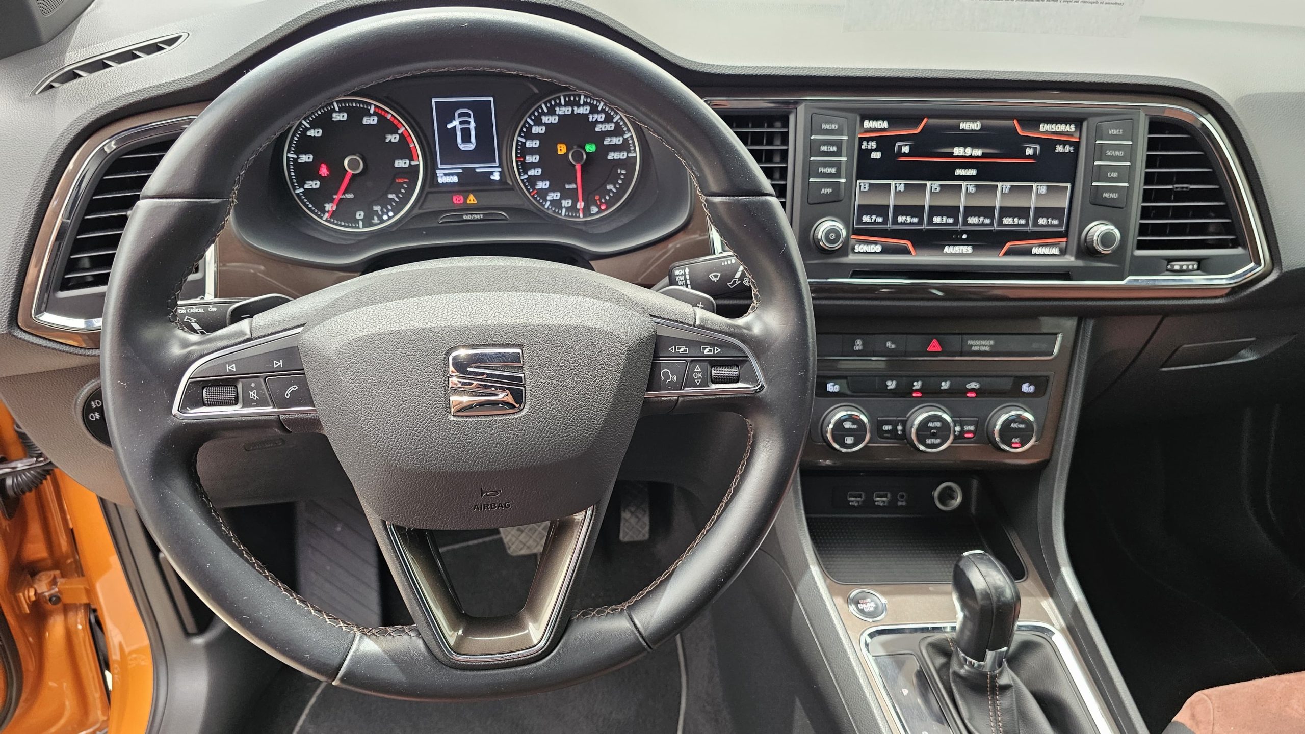 Seat Ateca 2017 Xcellence Automático Naranja