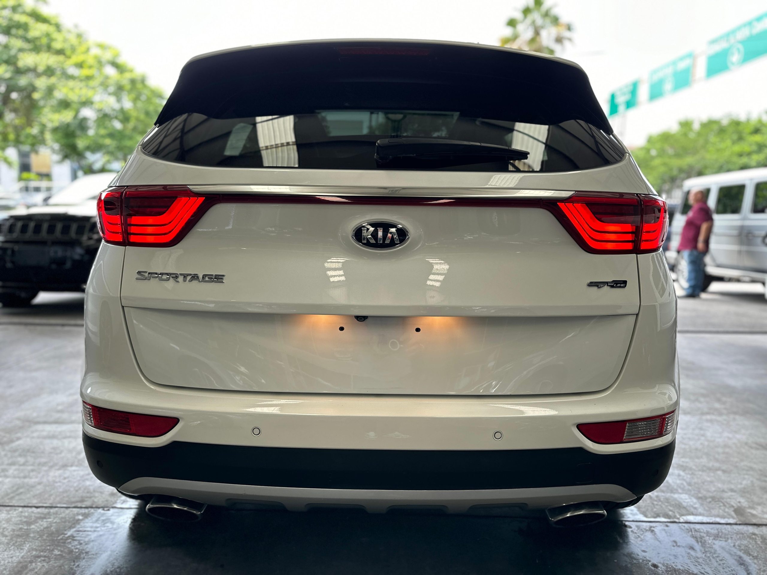 Kia Sportage 2017 GT LINE Automático Blanco