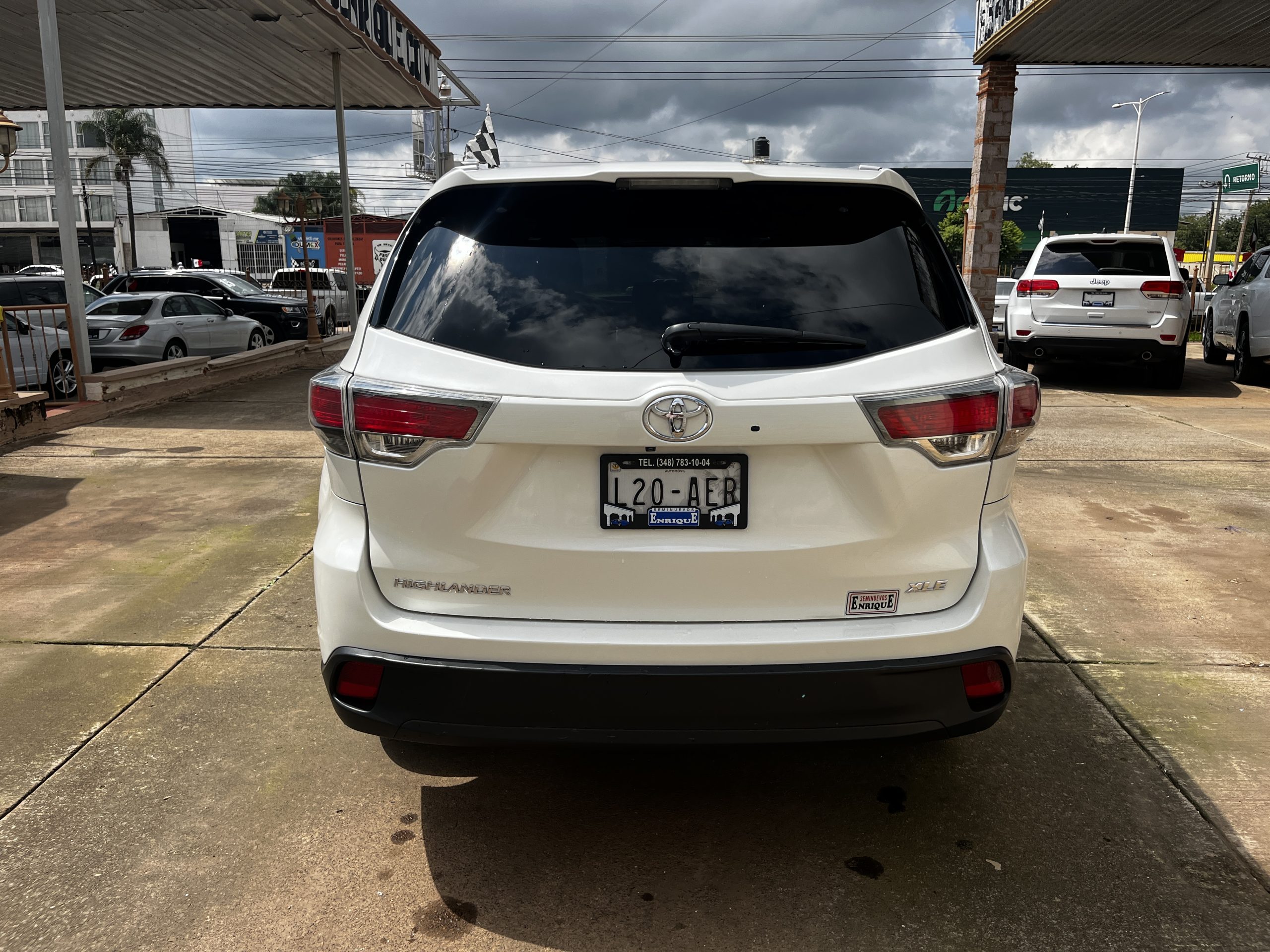 Toyota Highlander 2015 XLE Automático Blanco