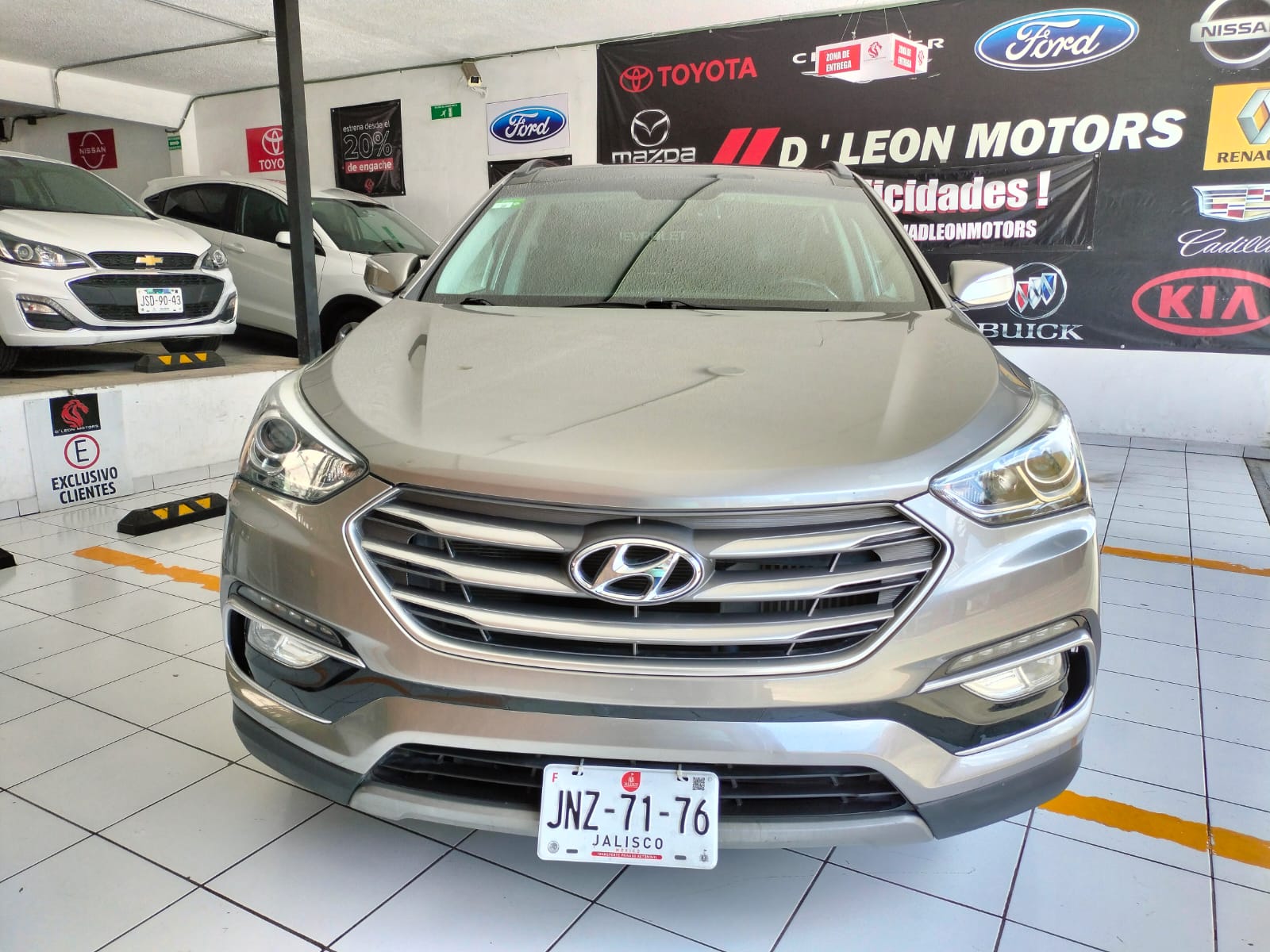 Hyundai Santa Fe 2018 Sport Automático Gris