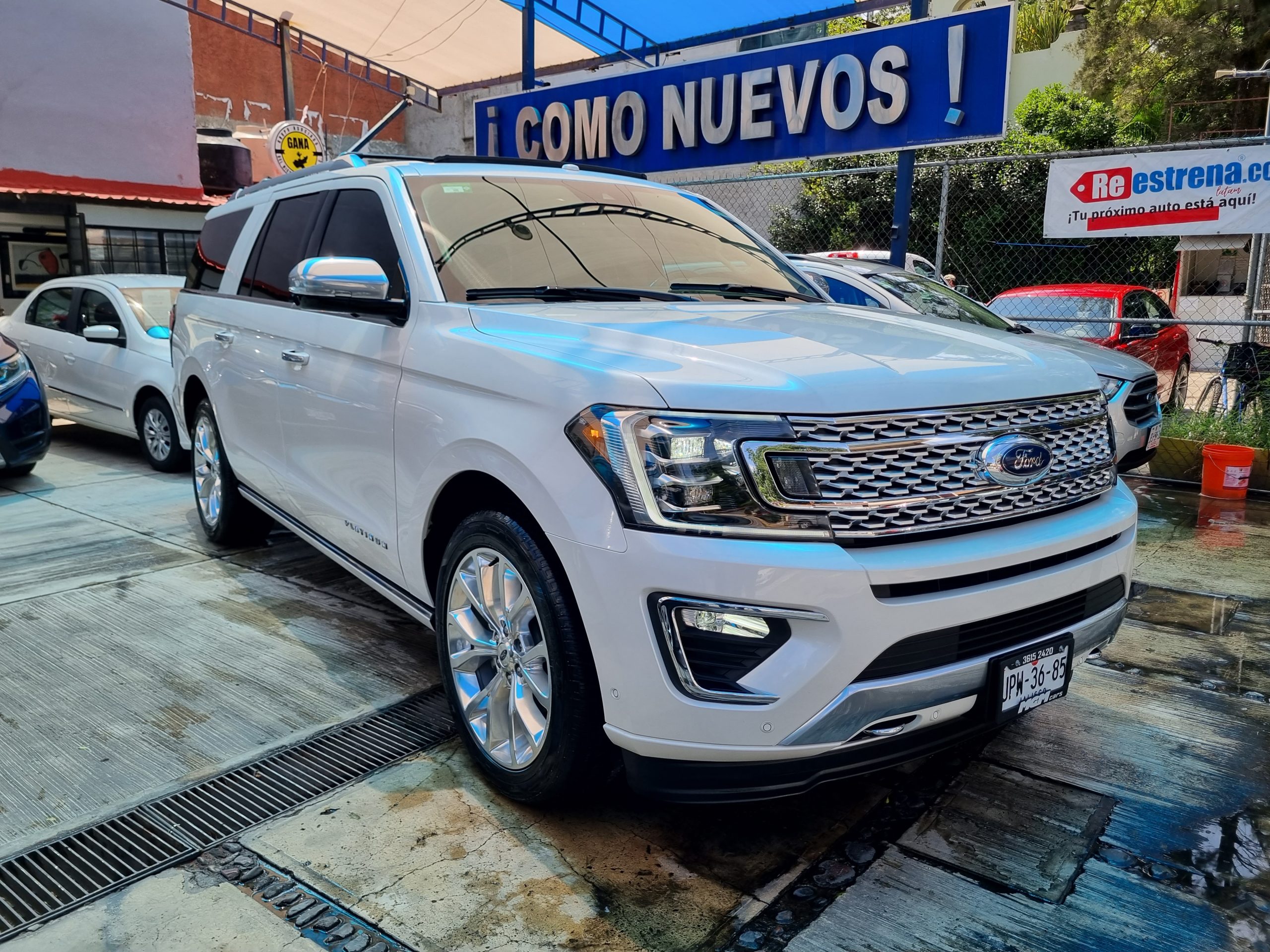 Ford Expedition 2018 PLATINUM MAX Automático Blanco