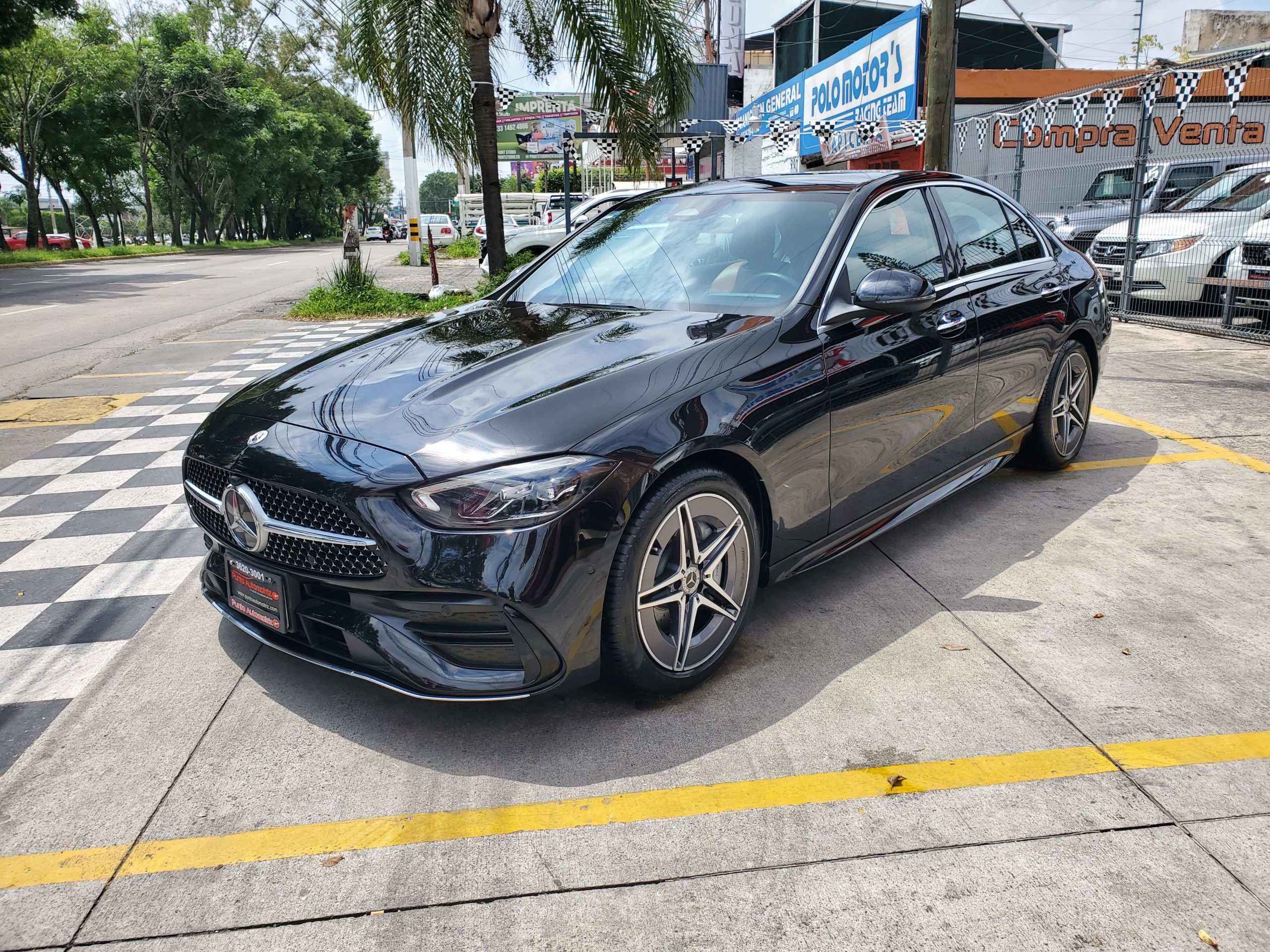 Mercedes-Benz Clase C 2022 Sport Automático Negro