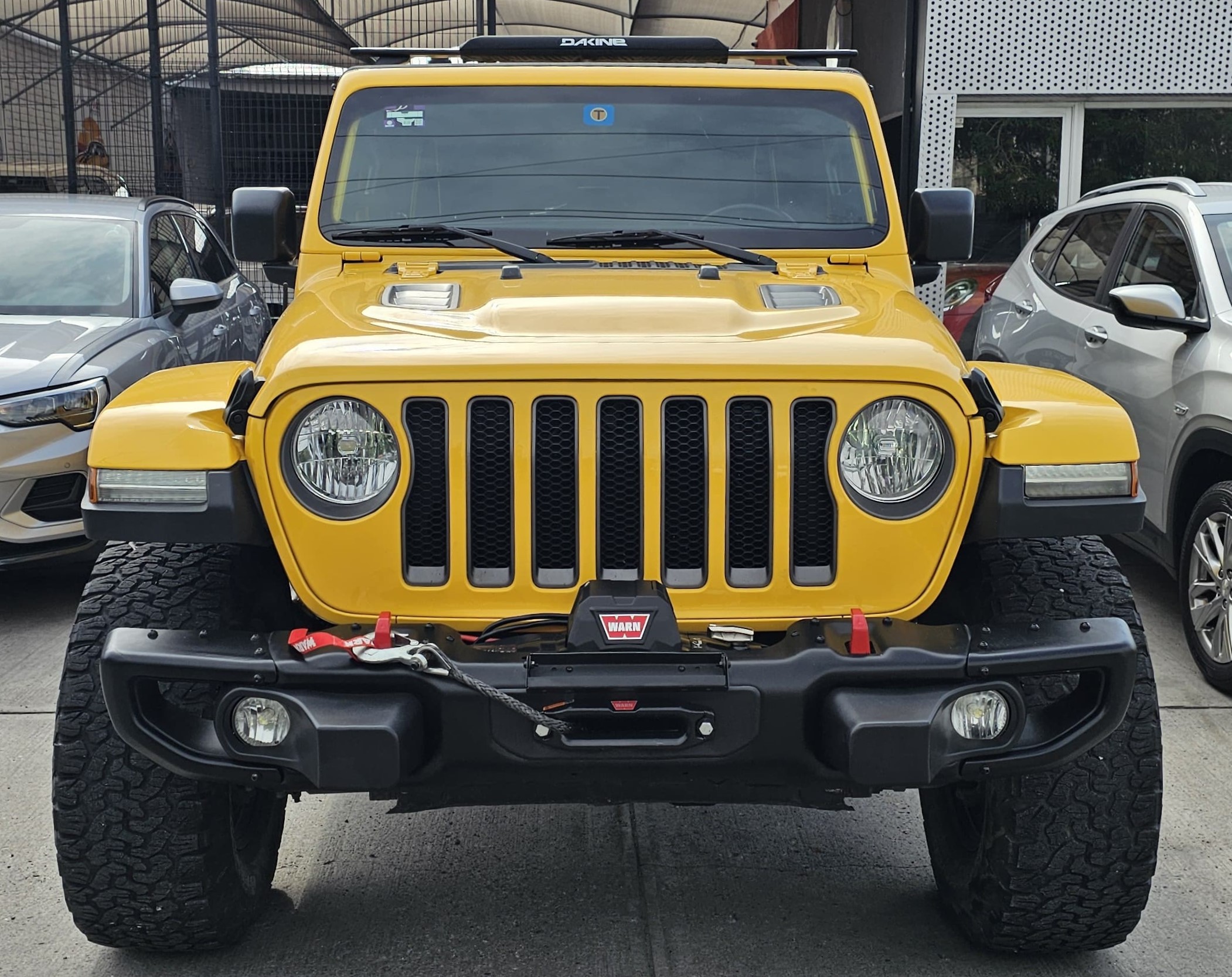 Jeep Rubicon 2018 Wrangler Unlimited Automático Amarillo