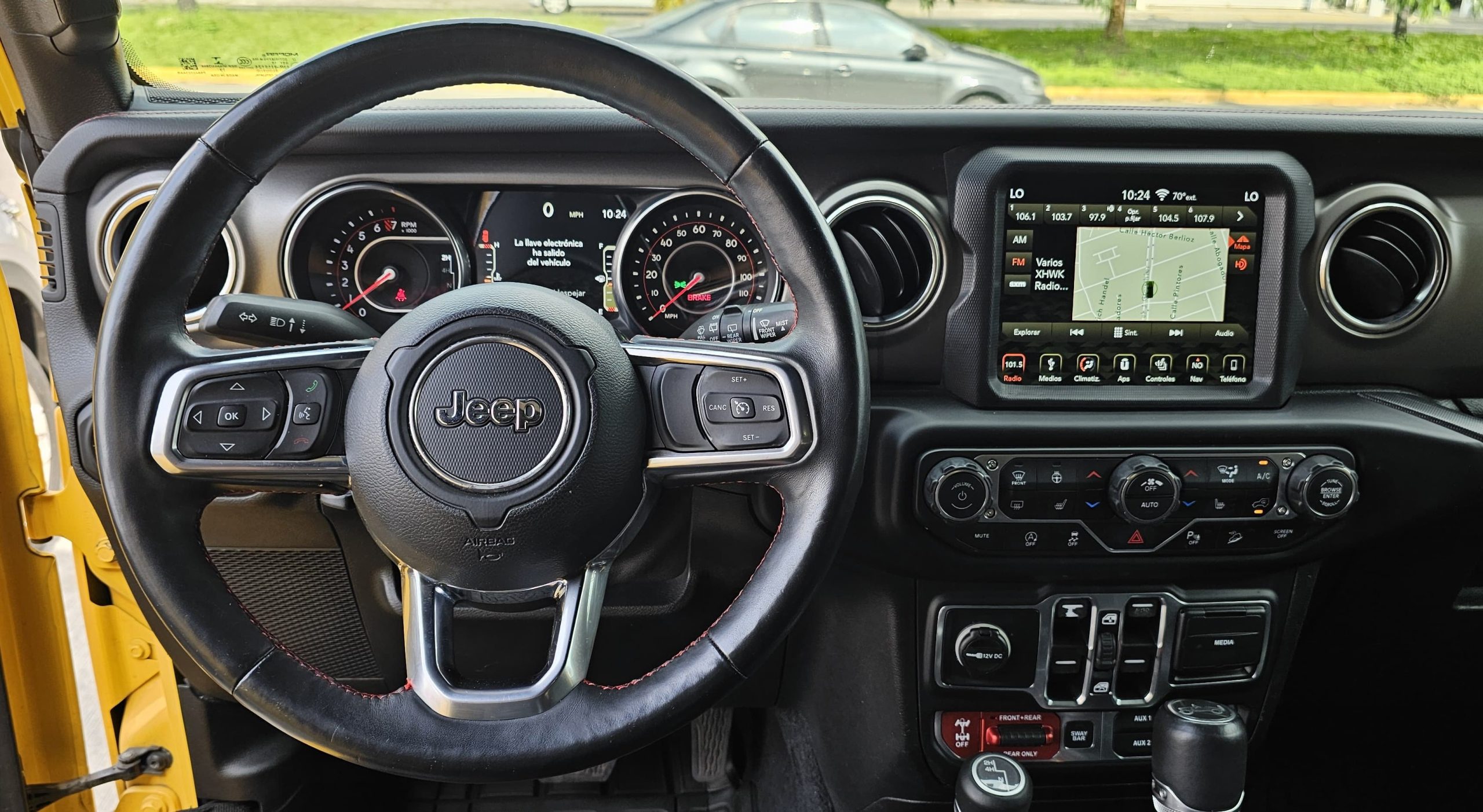 Jeep Rubicon 2018 Wrangler Unlimited Automático Amarillo