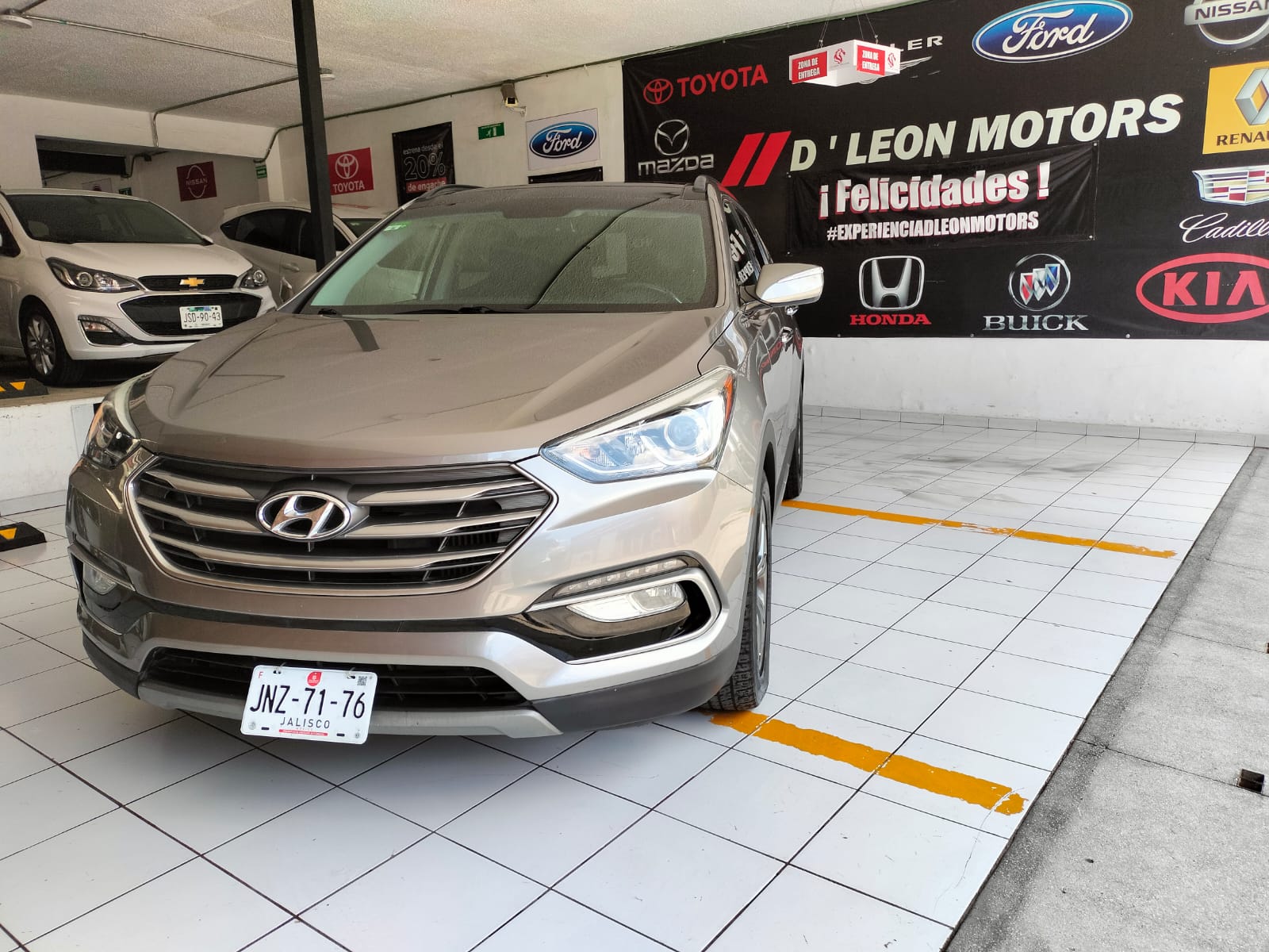 Hyundai Santa Fe 2018 Sport Automático Gris