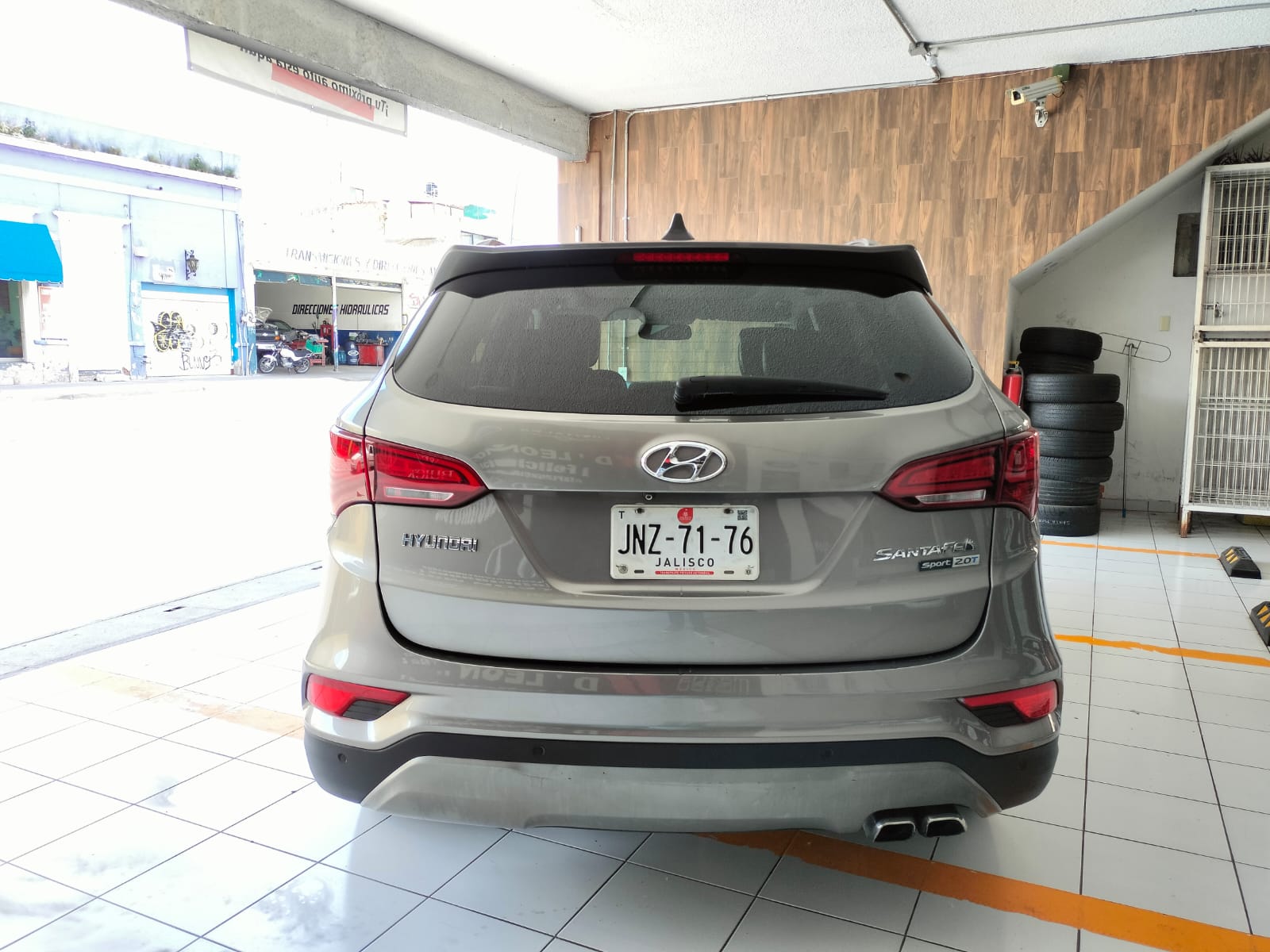 Hyundai Santa Fe 2018 Sport Automático Gris