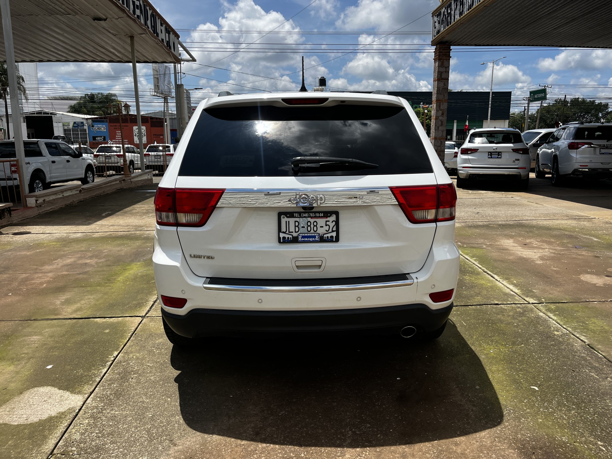 Jeep Grand Cherokee 2011 Limited Lujo Automático Blanco