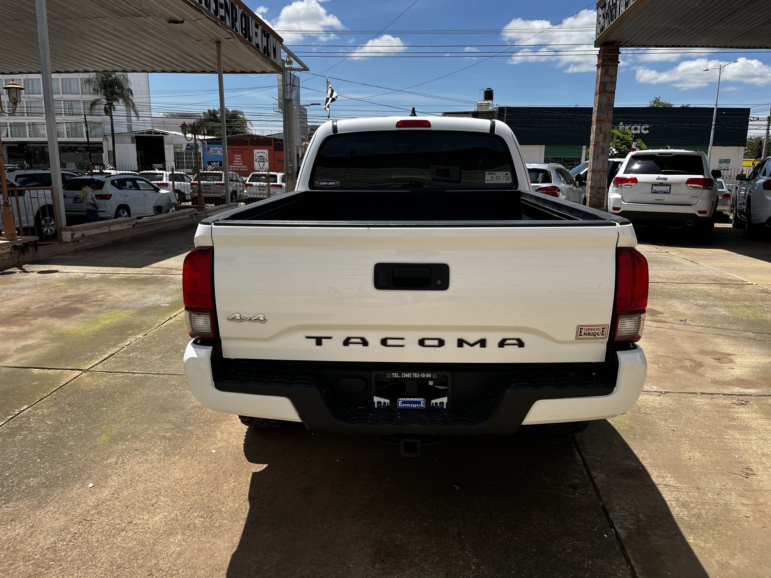 Toyota Tacoma 2018 Súper Cab 4x4 Automático Blanco