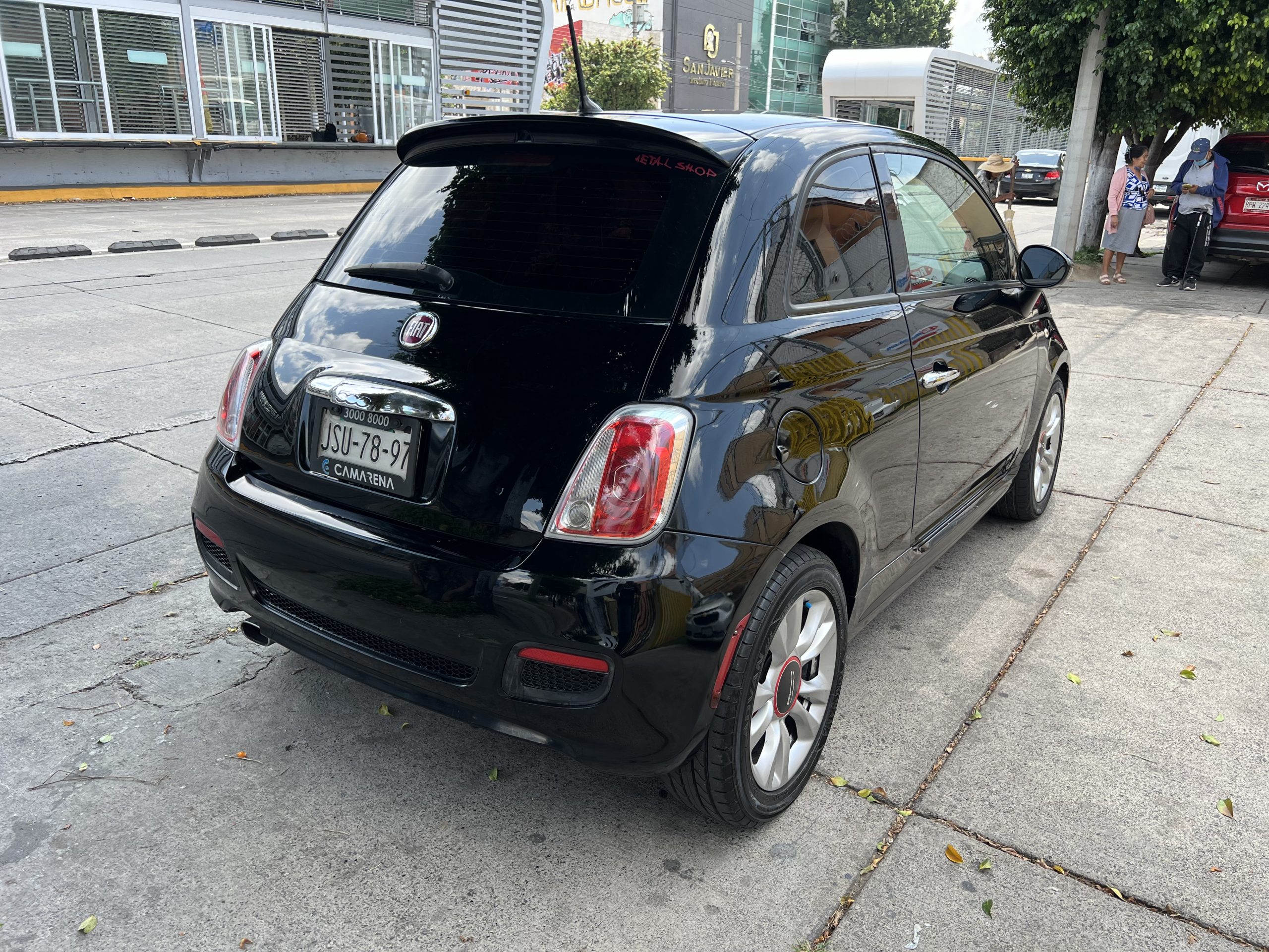 Fiat 500 2015 500 Automático Negro