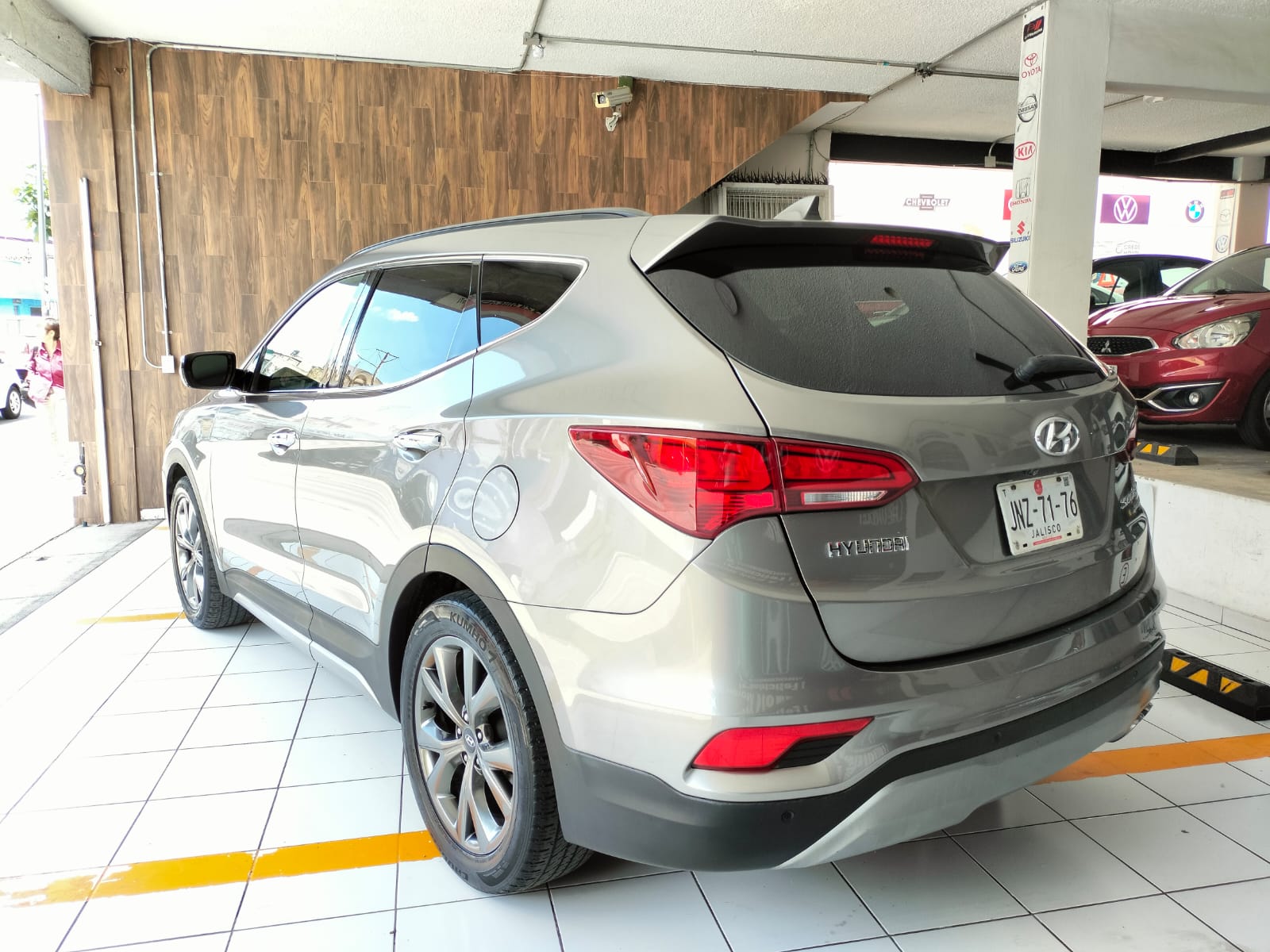 Hyundai Santa Fe 2018 Sport Automático Gris