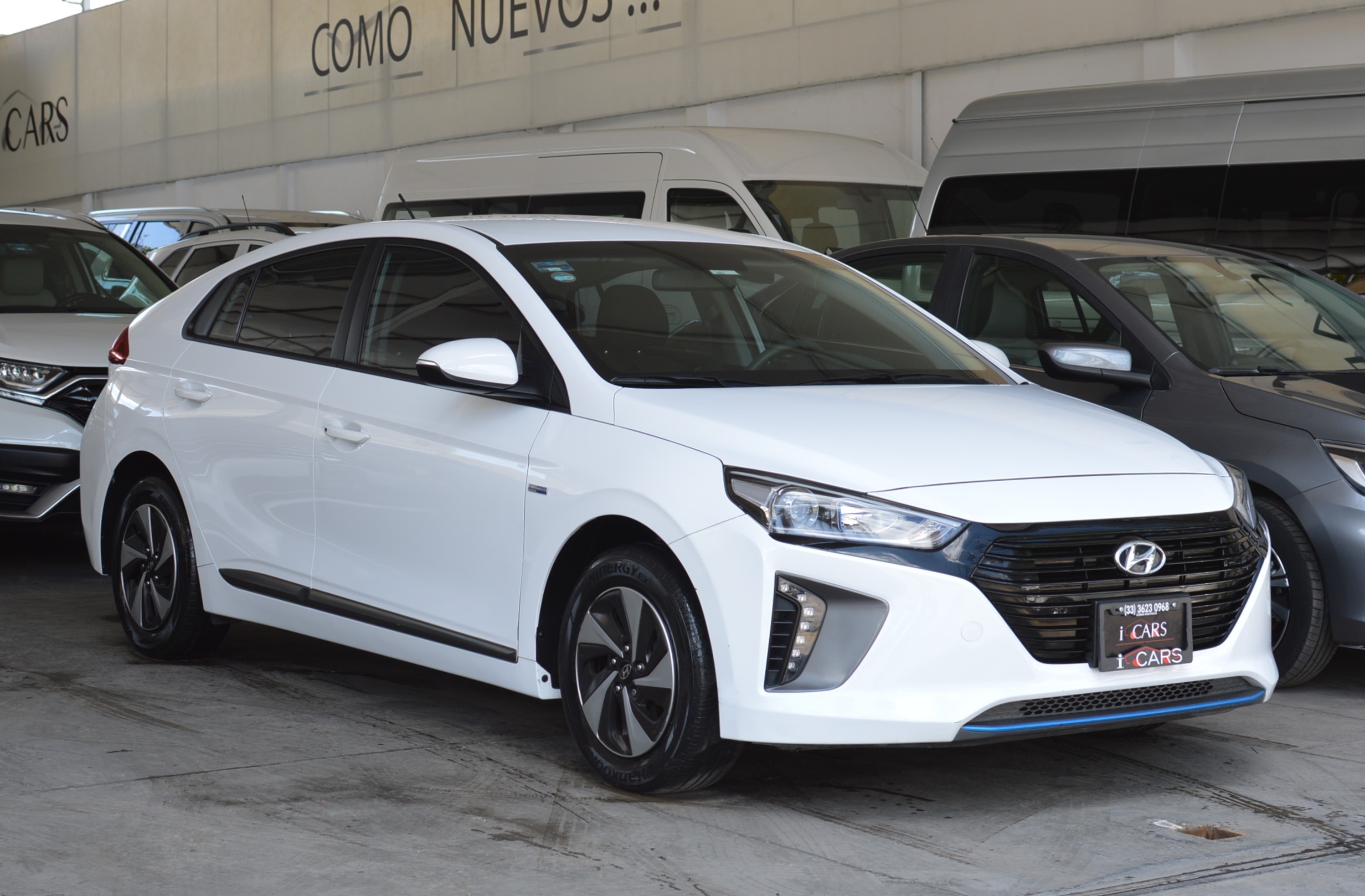 Hyundai Ioniq 2019 GLS Premium Híbrido Automático Blanco