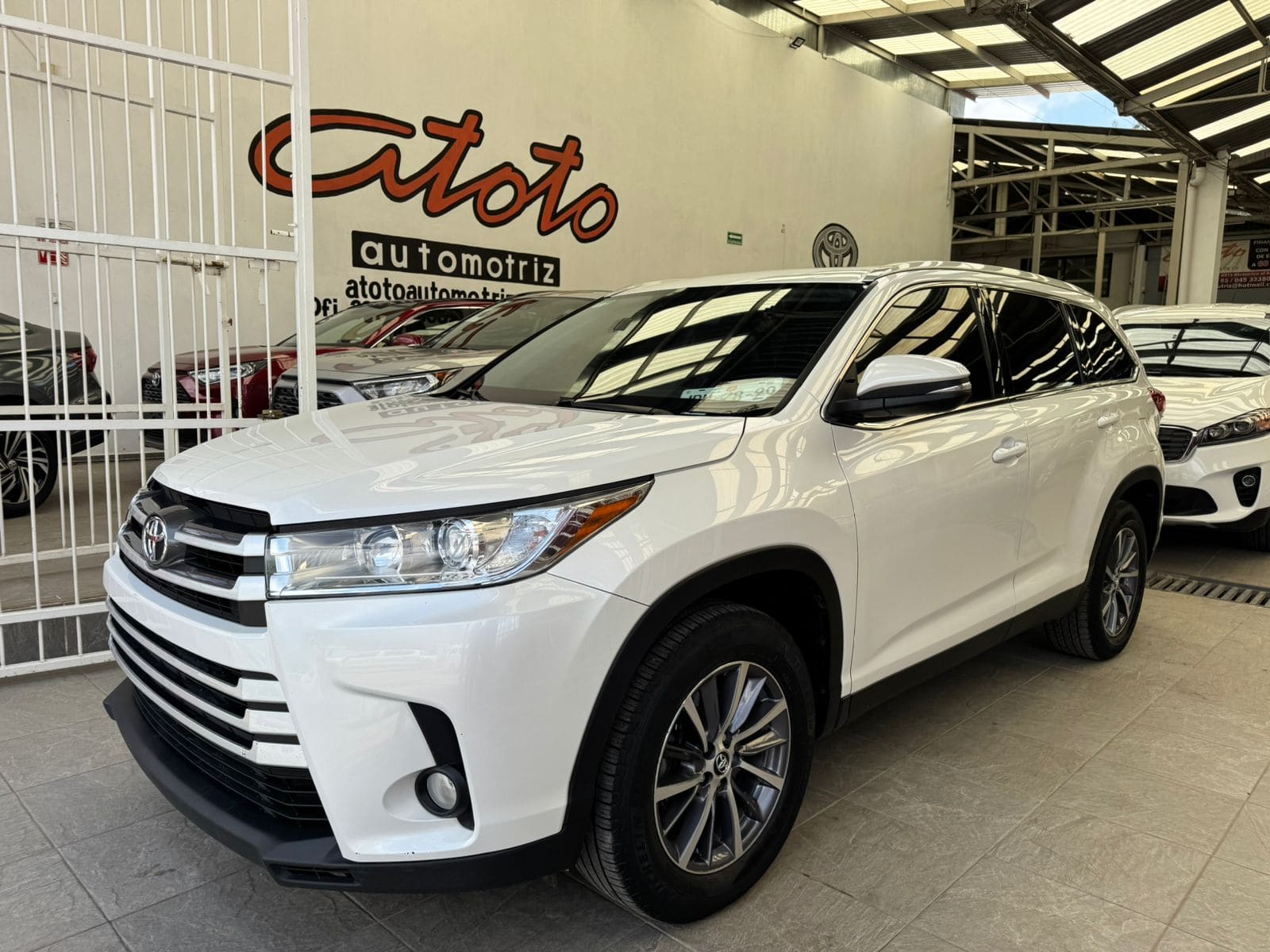 Toyota Highlander 2019 XLE Automático Blanco