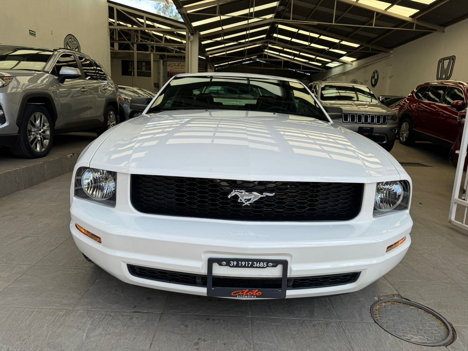 Ford Mustang 2009 Deluxe Automático Blanco