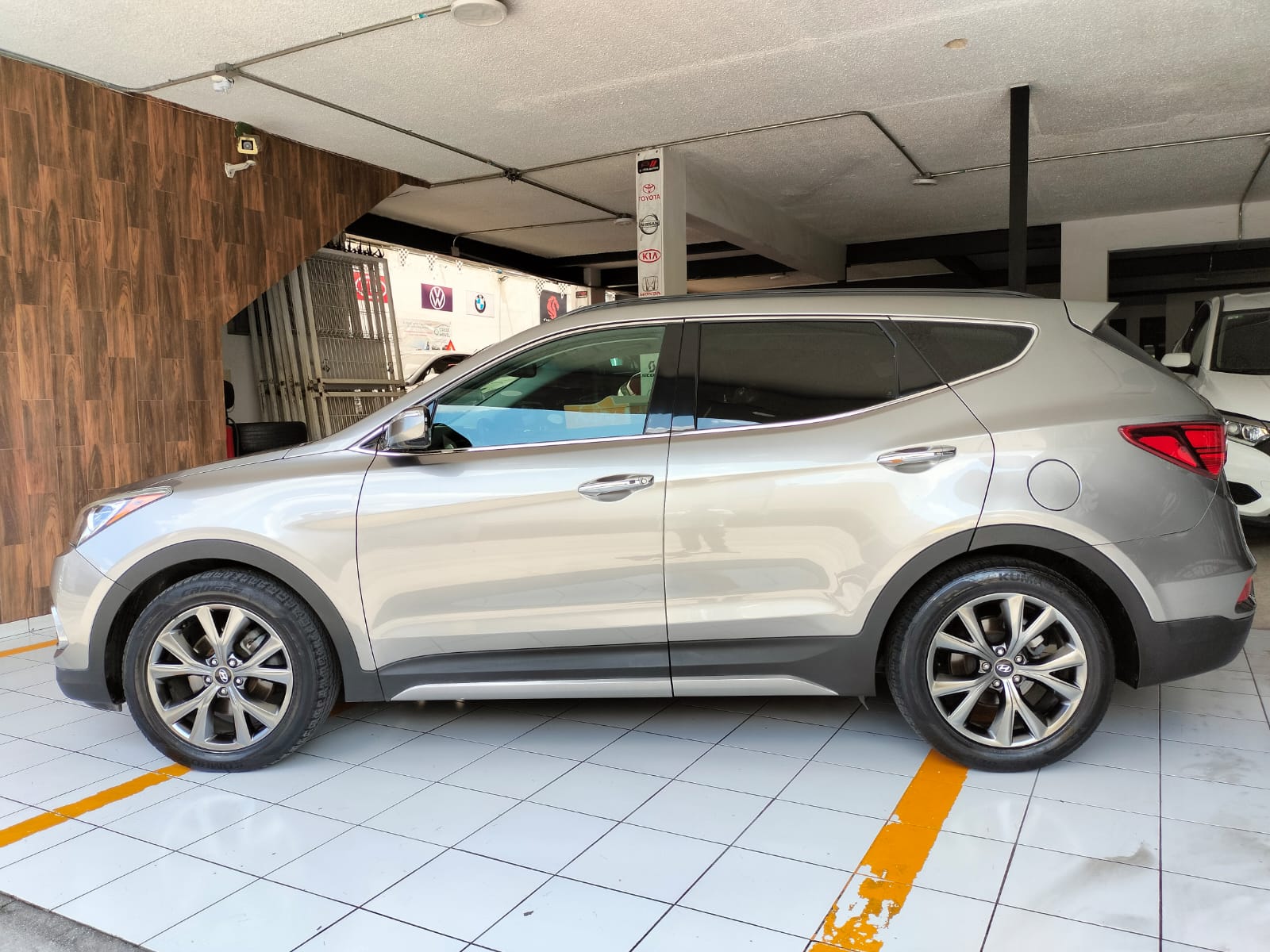Hyundai Santa Fe 2018 Sport Automático Gris