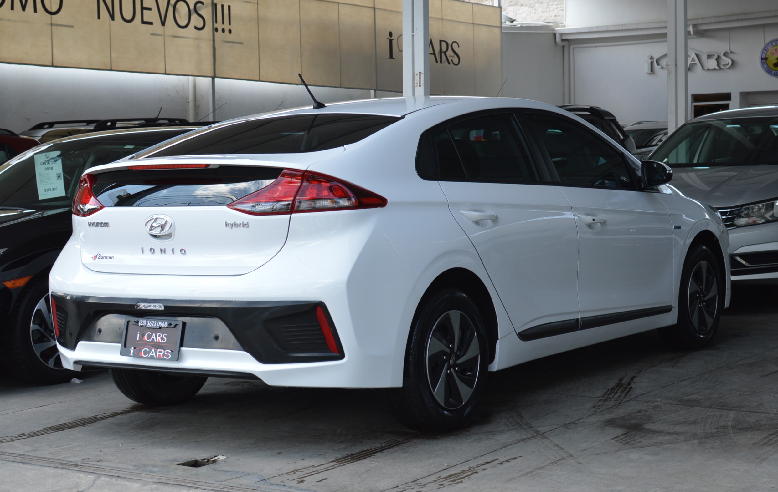 Hyundai Ioniq 2019 GLS Premium Híbrido Automático Blanco