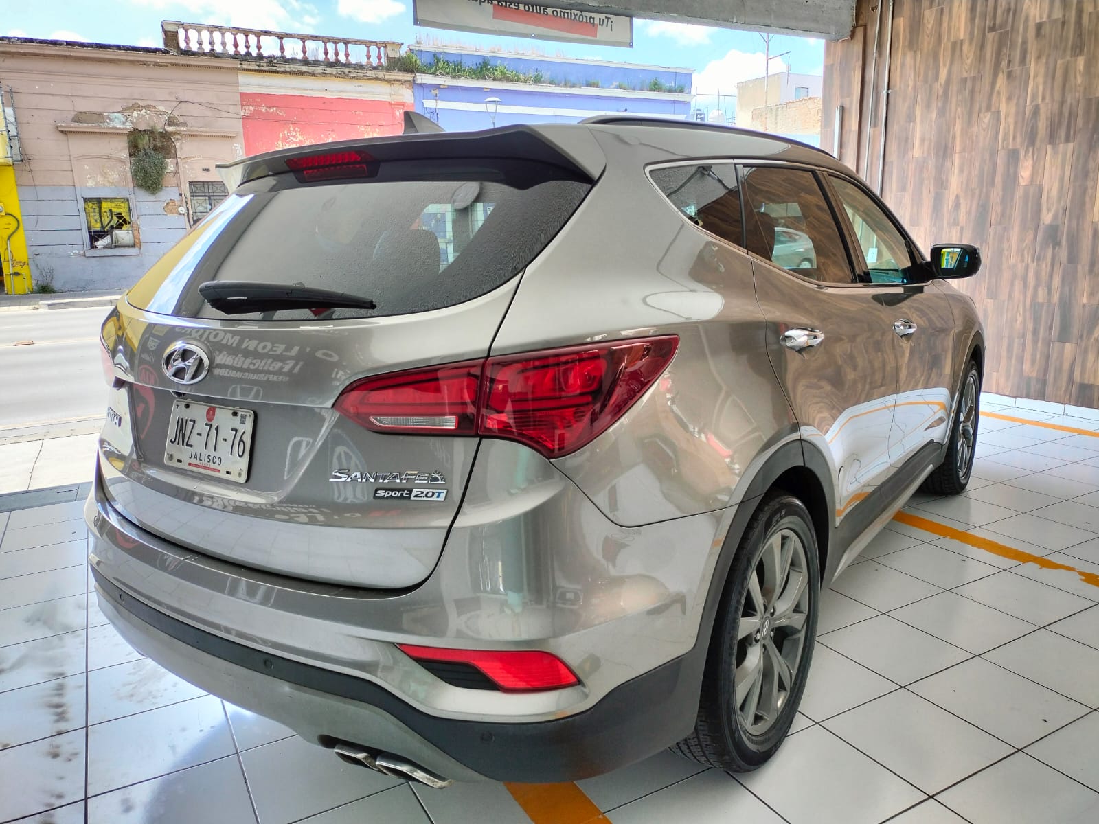 Hyundai Santa Fe 2018 Sport Automático Gris