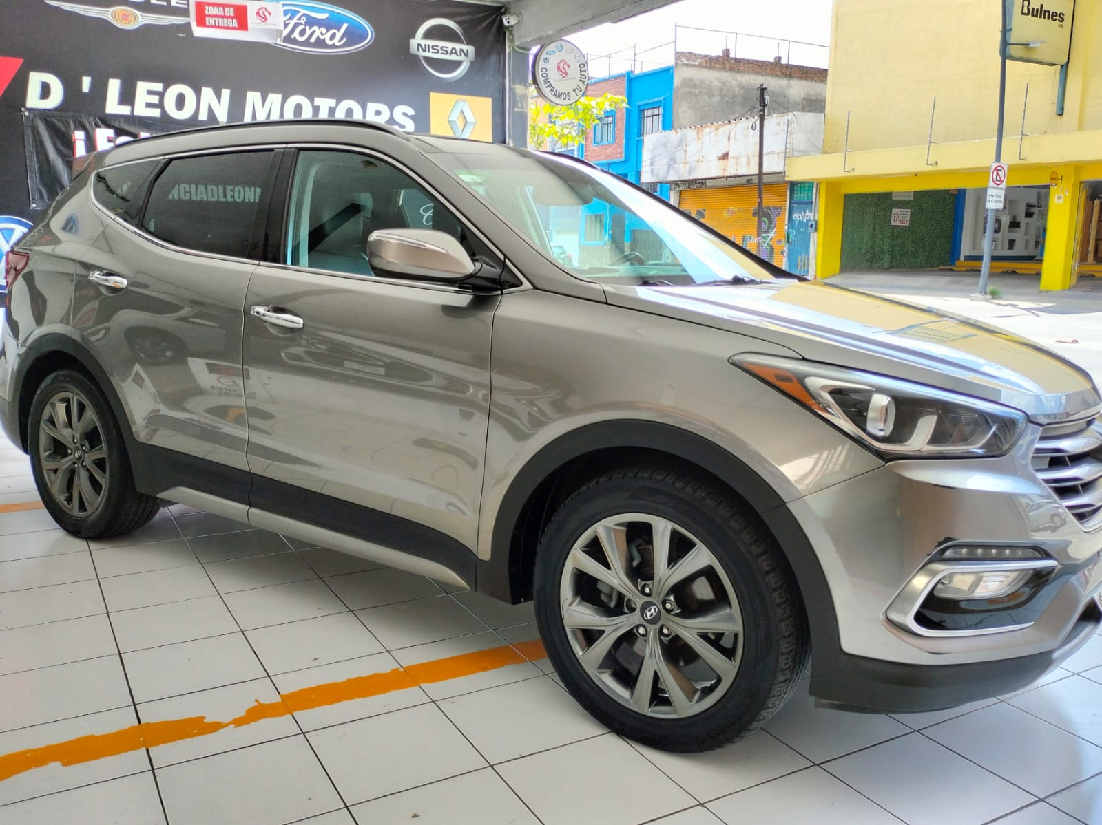 Hyundai Santa Fe 2018 Sport Automático Gris