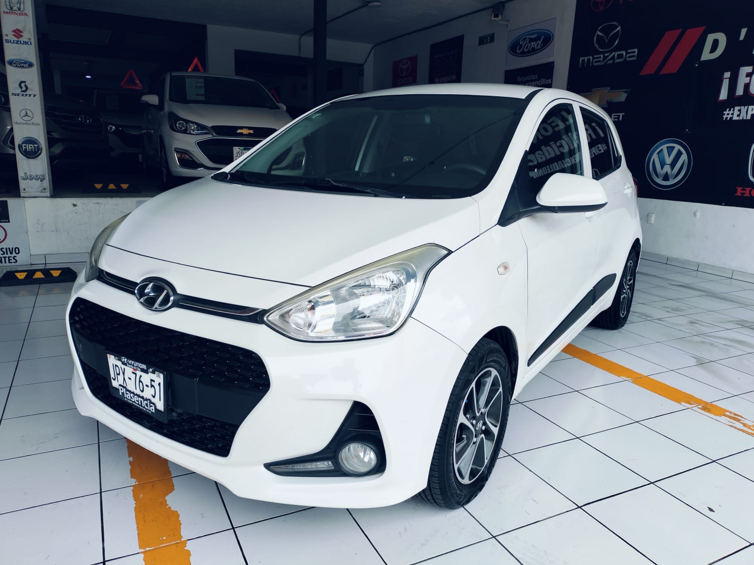 Hyundai i10 2019 Gls Automático Blanco