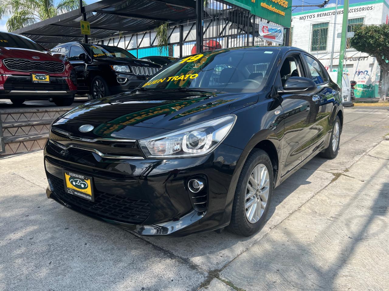 Kia Rio 2019 EX Automático Negro