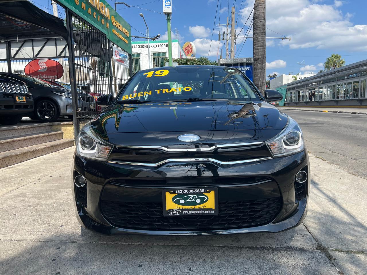 Kia Rio 2019 EX Automático Negro