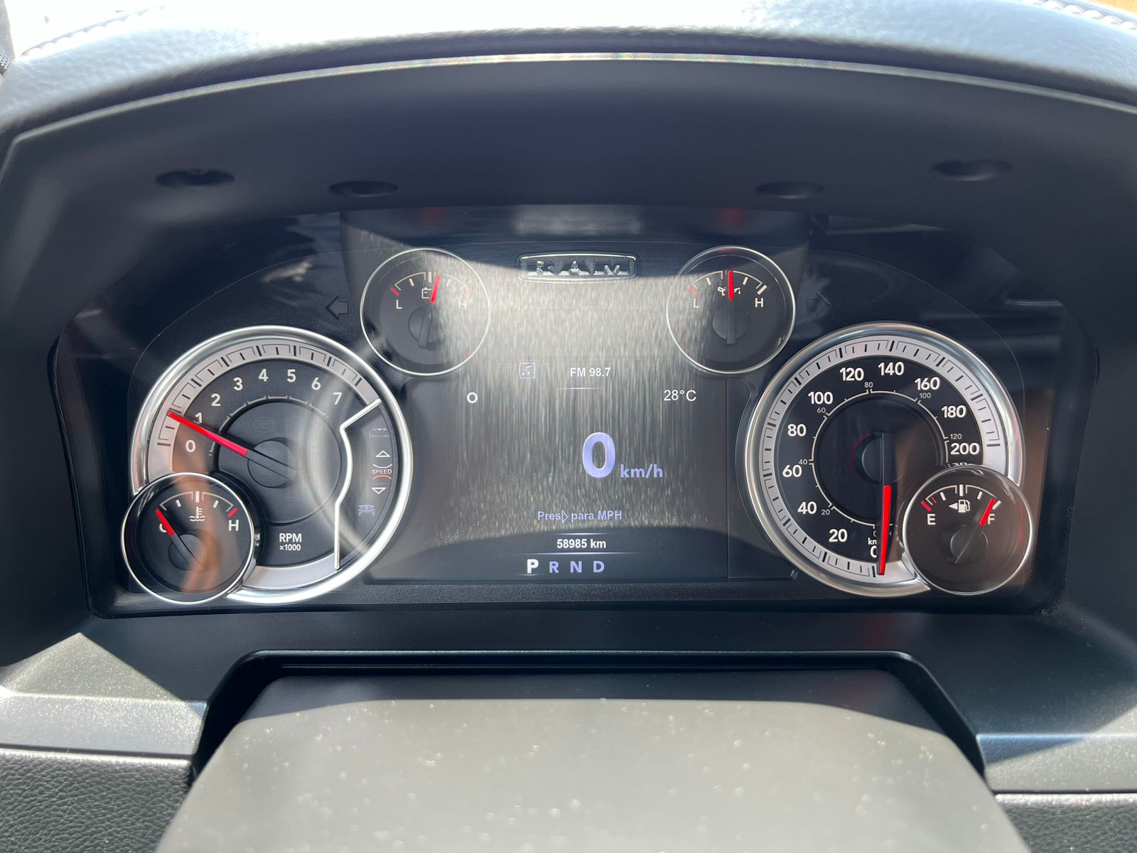 RAM RT 2019 RT CREW CAB 4X4 AUT Automático Rojo