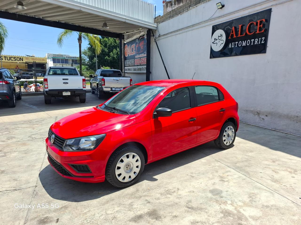 Volkswagen Gol 2019 trendile Manual Rojo
