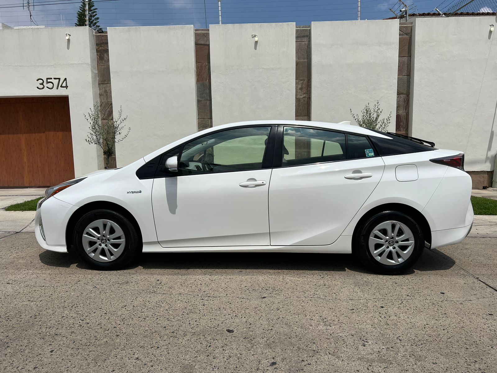Toyota Prius 2016 BASE HIBRIDO AUT Automático Blanco