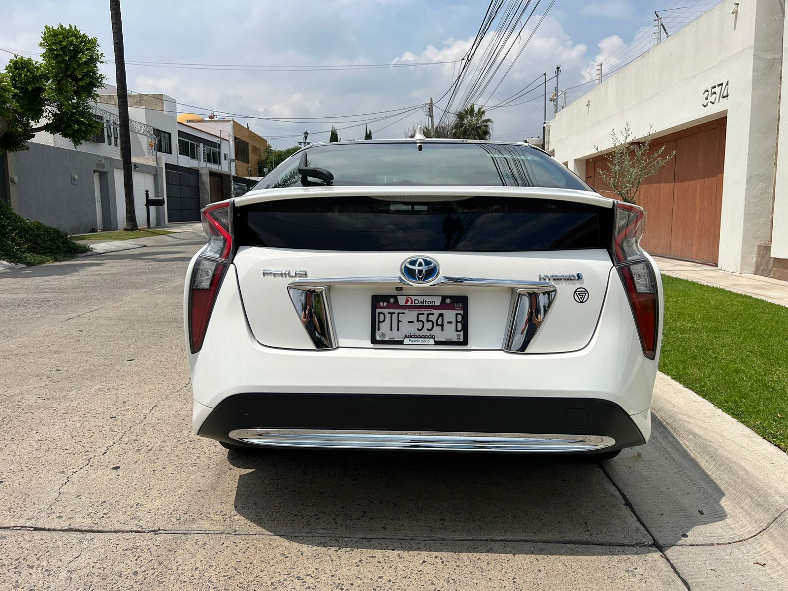 Toyota Prius 2016 BASE HIBRIDO AUT Automático Blanco