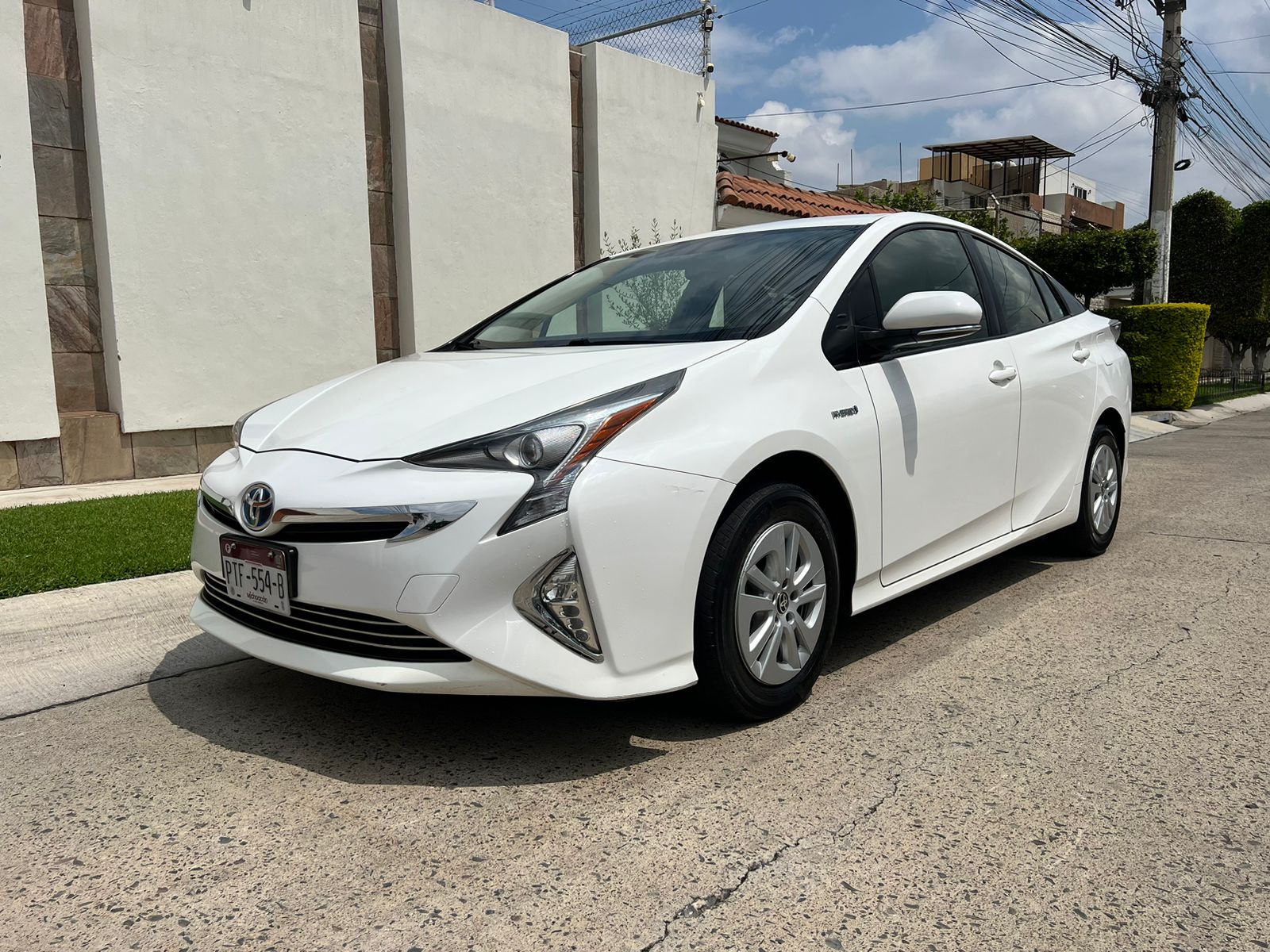 Toyota Prius 2016 BASE HIBRIDO AUT Automático Blanco