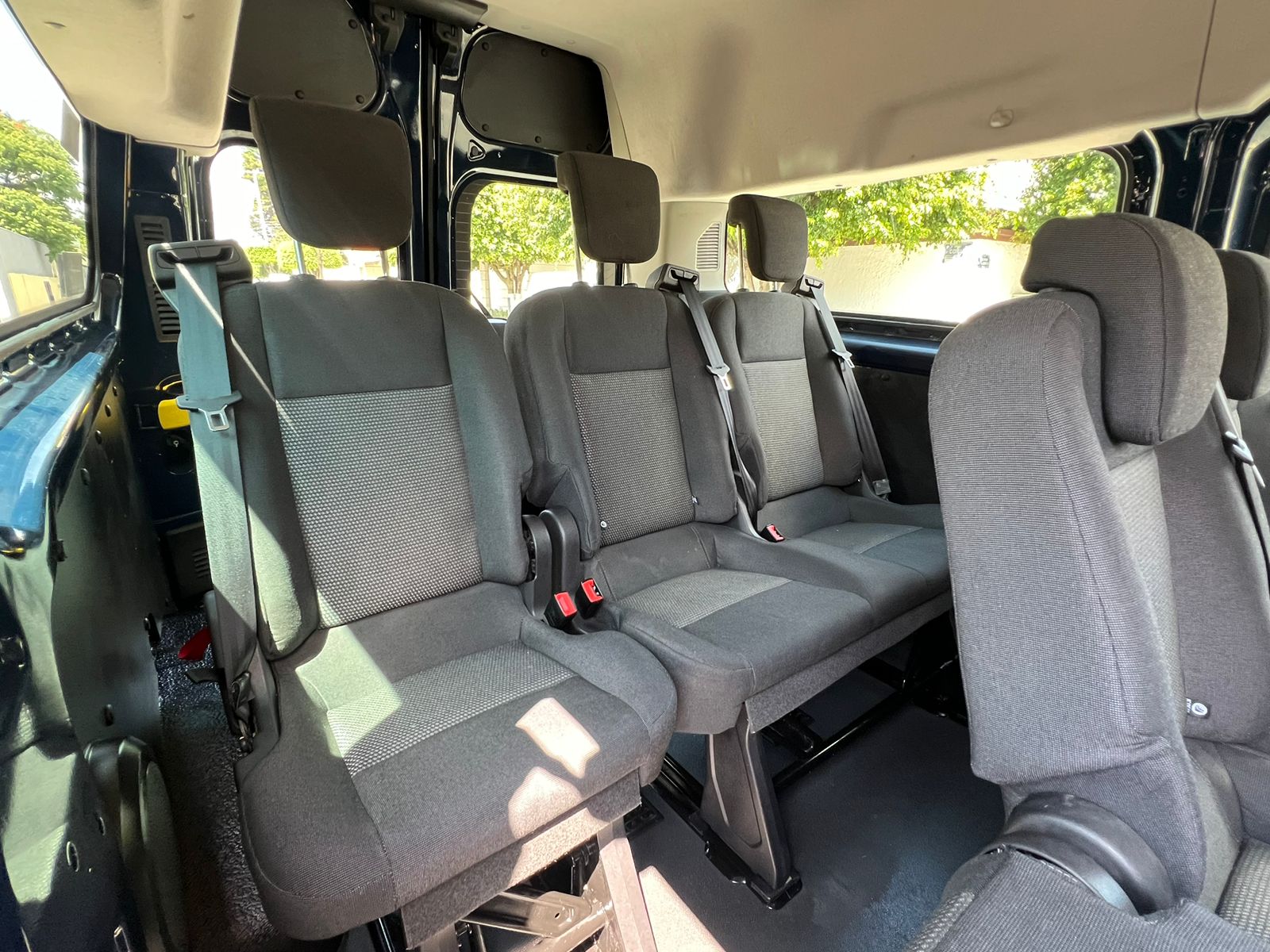 Ford Transit 2017 CUSTOM 9 PAS LARGA DIESEL TM Manual Azul