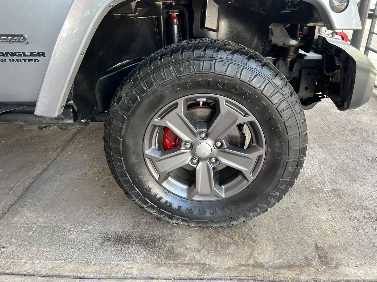 Jeep Wrangler 2017 RUBICON UNLIMITED RECON AUT Automático Gris