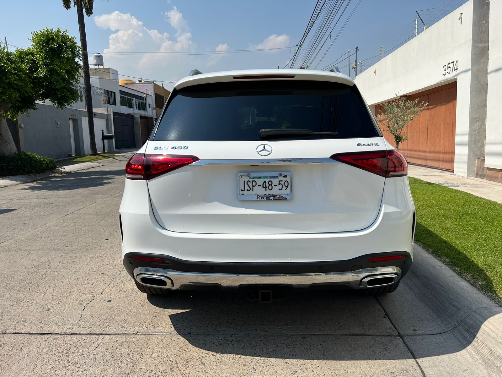 Mercedes-Benz Clase GLE 2021 450 SPORT AUT Automático Blanco