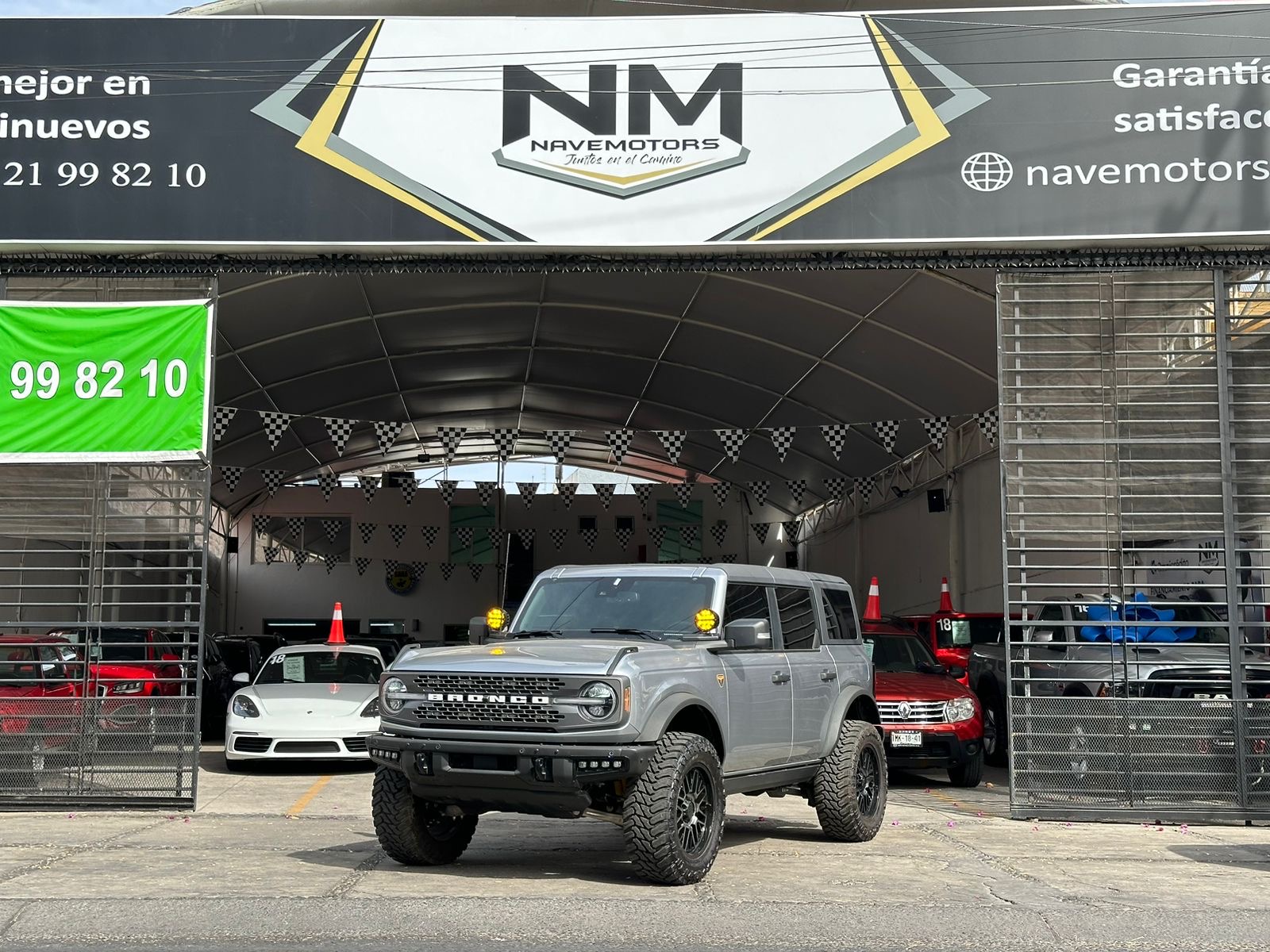 Ford Bronco 2023 Badlands 2.7L Automático Plata