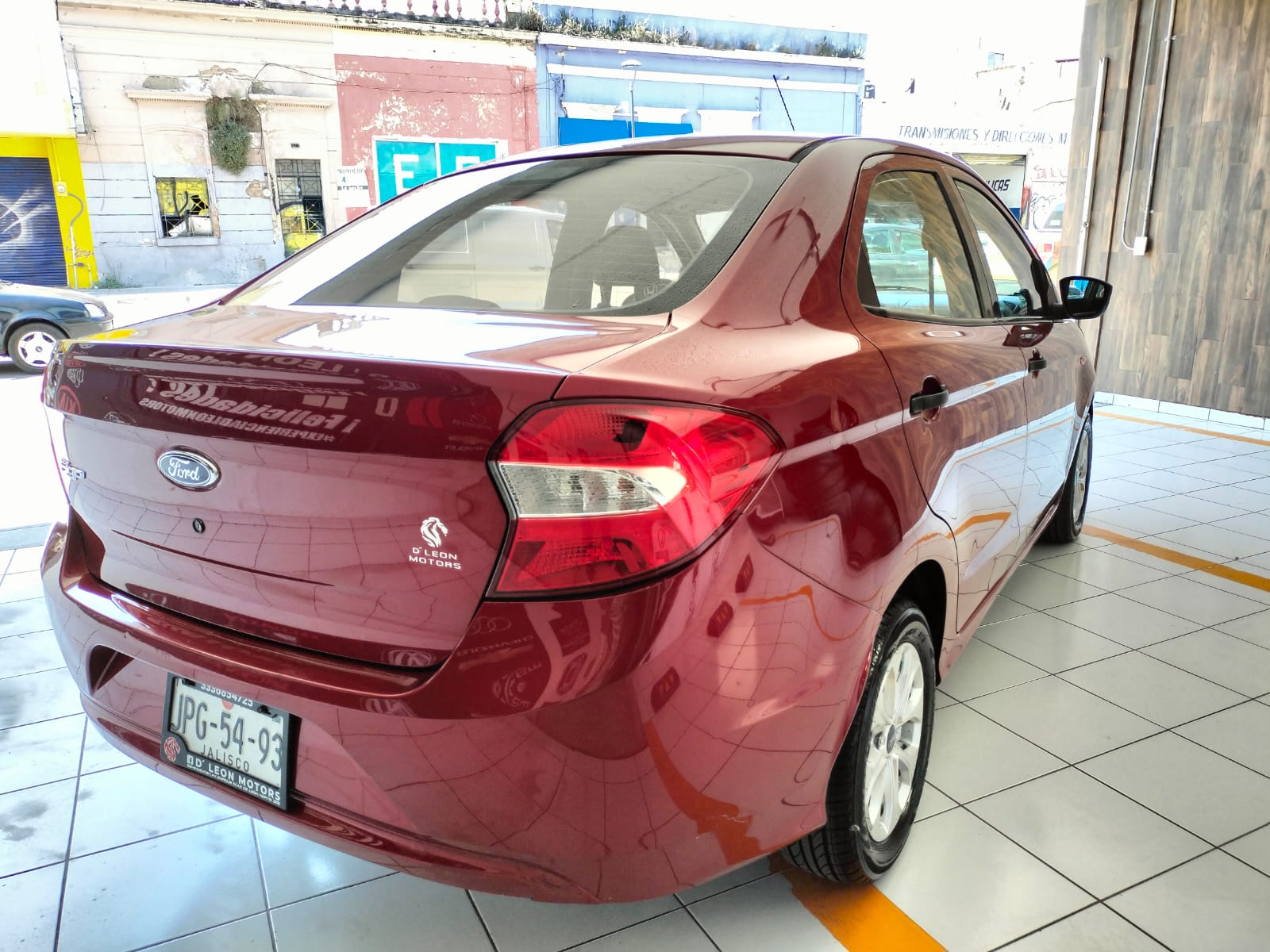 Ford Figo 2017 ENERGY Automático Rojo