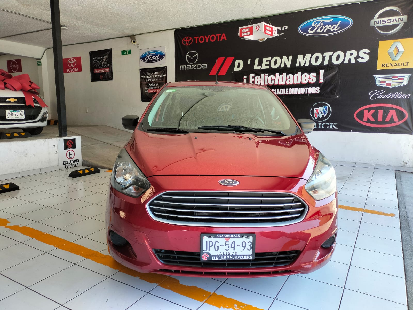 Ford Figo 2017 ENERGY Automático Rojo