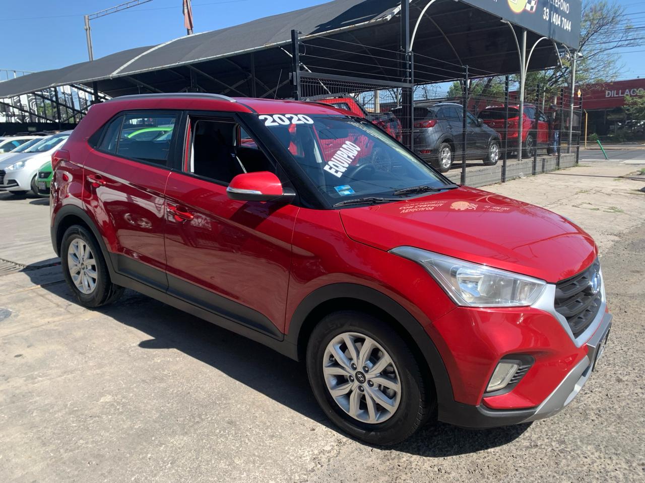 Hyundai Creta 2020 1.6 Gls At Automático Rojo