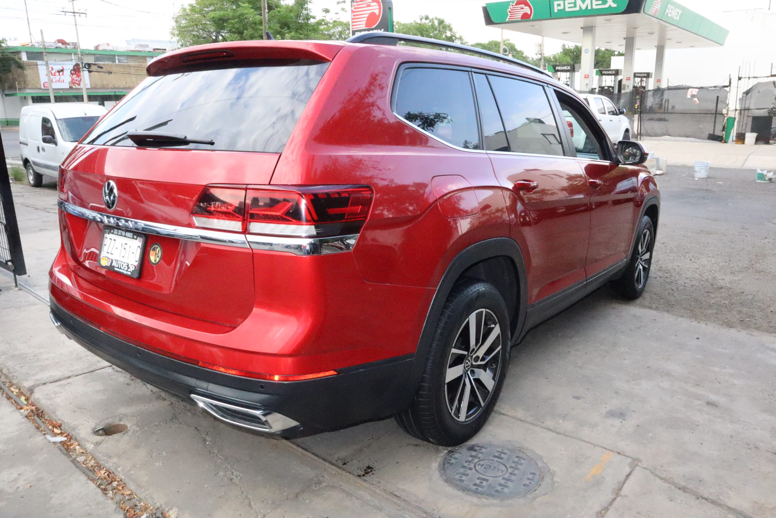 Volkswagen Teramont 2021 2.0 Trendline At Automático Rojo