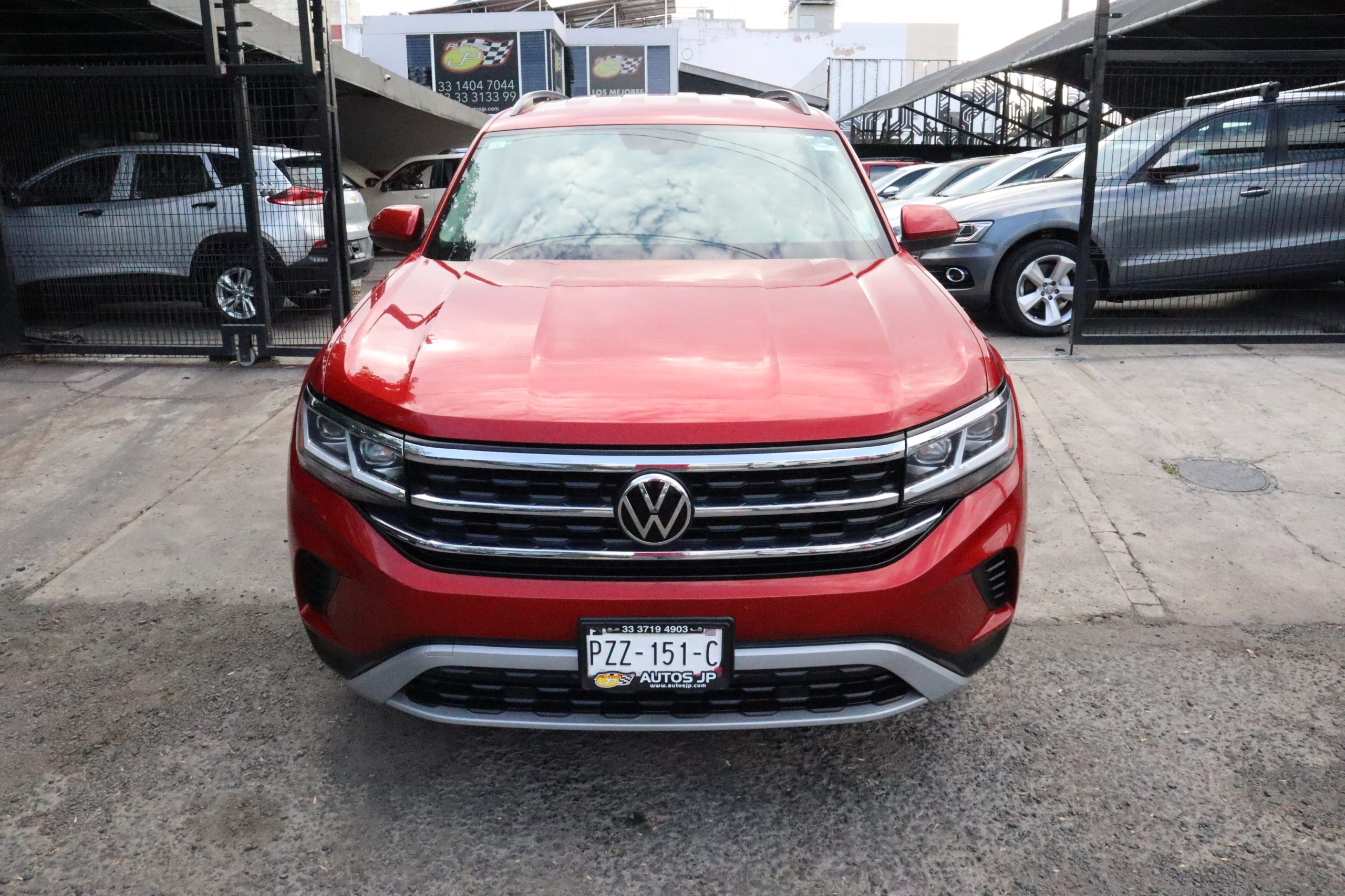 Volkswagen Teramont 2021 2.0 Trendline At Automático Rojo