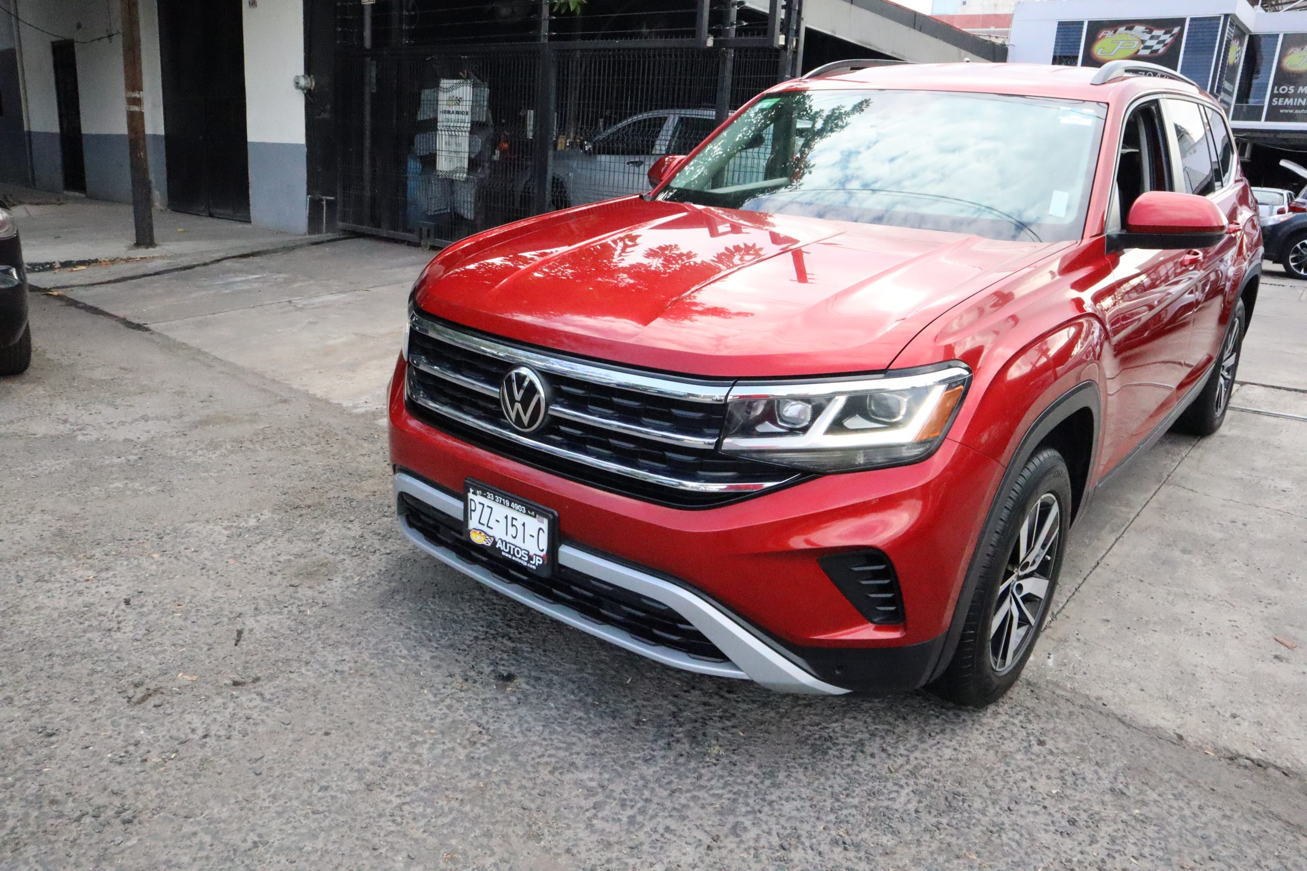 Volkswagen Teramont 2021 2.0 Trendline At Automático Rojo