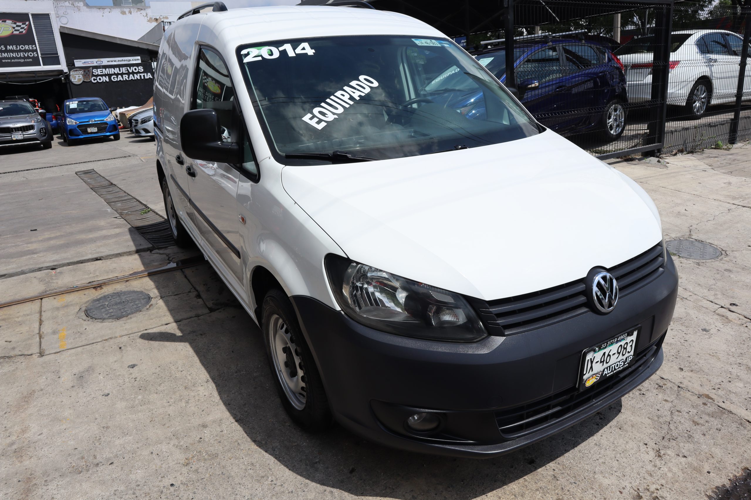 Volkswagen Caddy 2014 1.2 Cargo Mt Manual Blanco