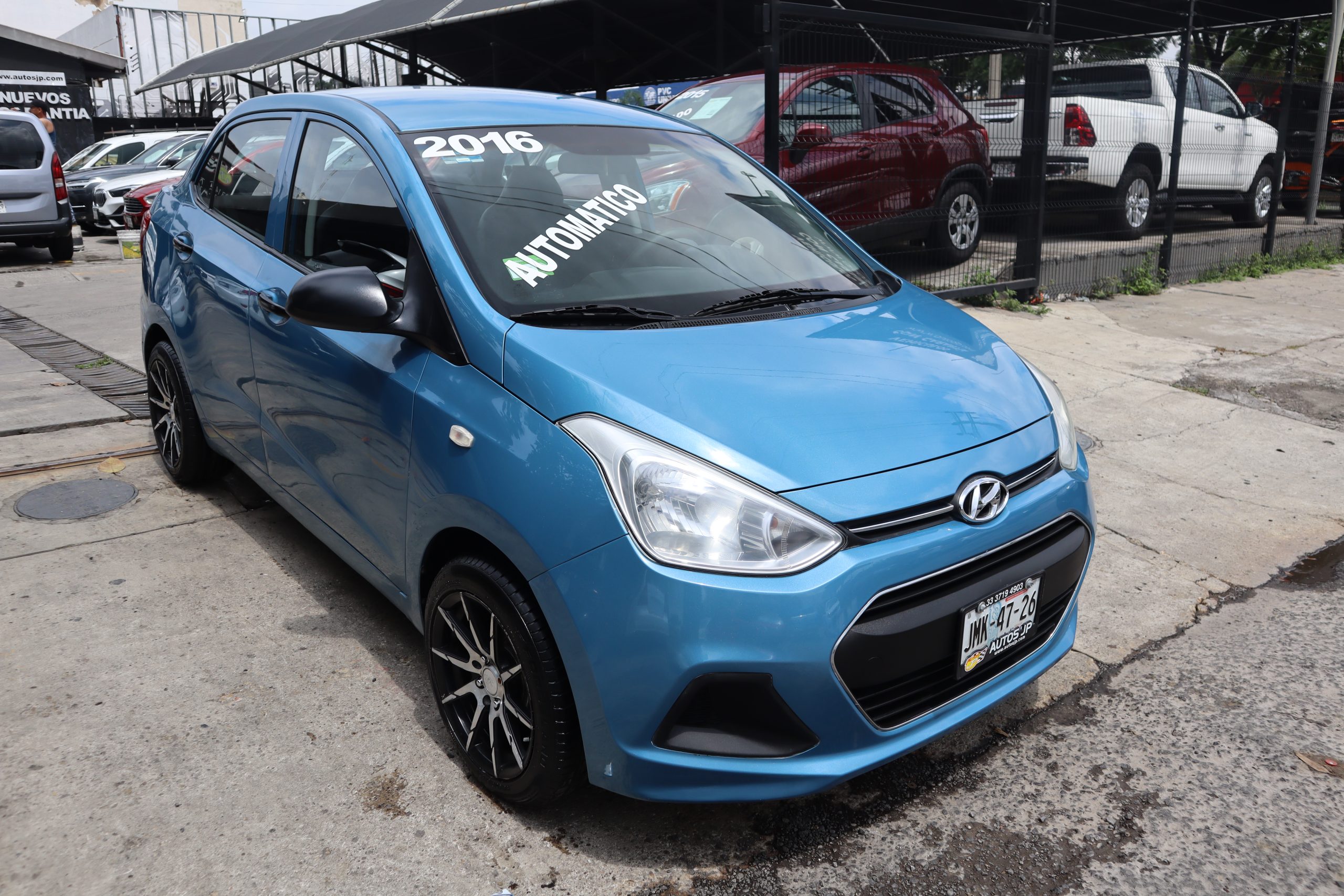 Hyundai Grand i10 2016 GL AUTOMATICO Automático Azul