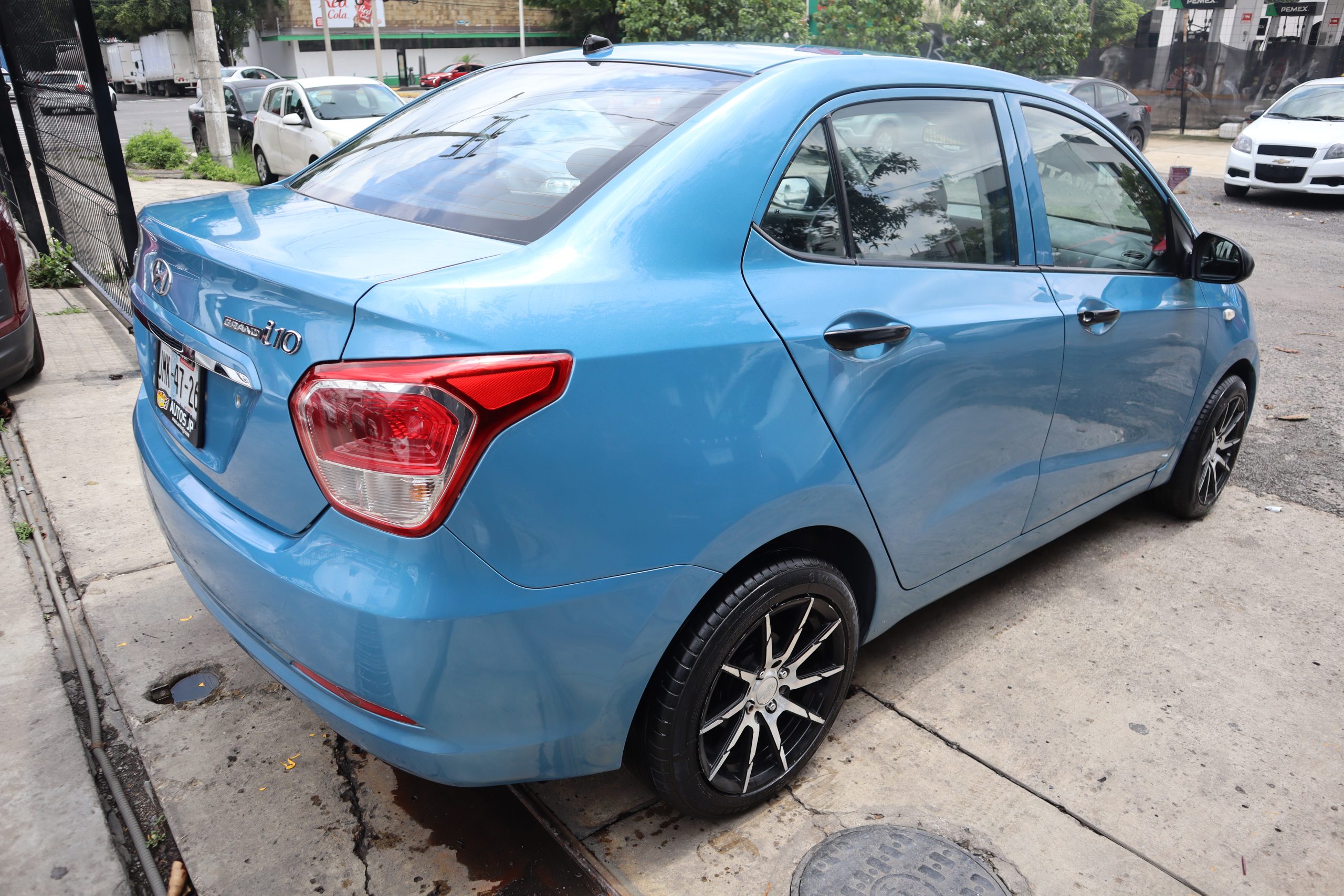 Hyundai Grand i10 2016 GL AUTOMATICO Automático Azul