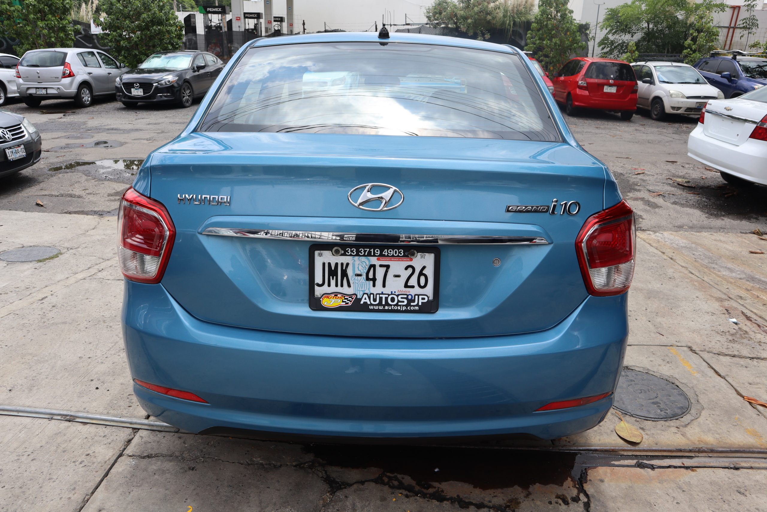 Hyundai Grand i10 2016 GL AUTOMATICO Automático Azul