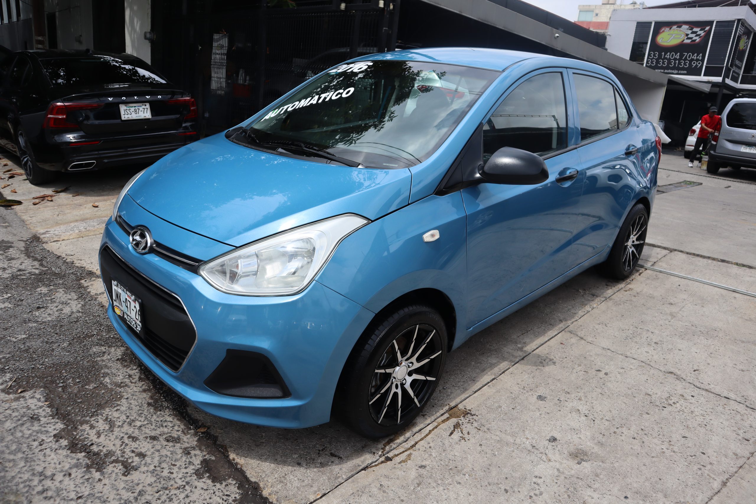 Hyundai Grand i10 2016 GL AUTOMATICO Automático Azul