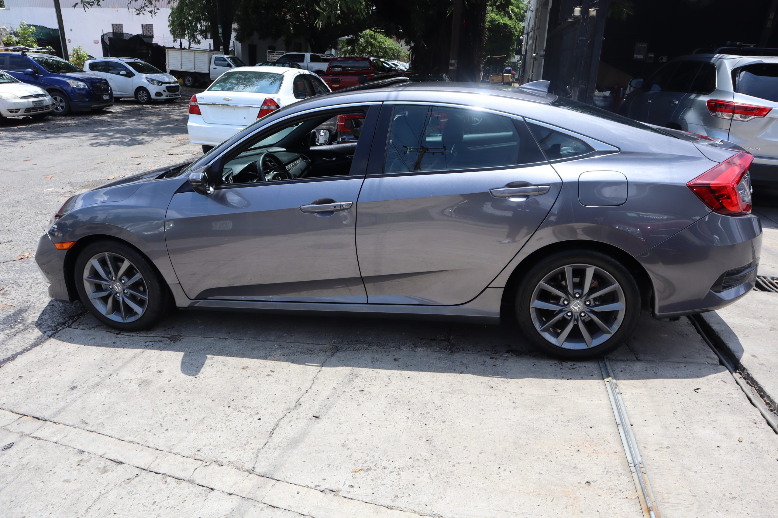 Honda Civic 2019 1.5 Turbo Plus Cvt Automático Gris