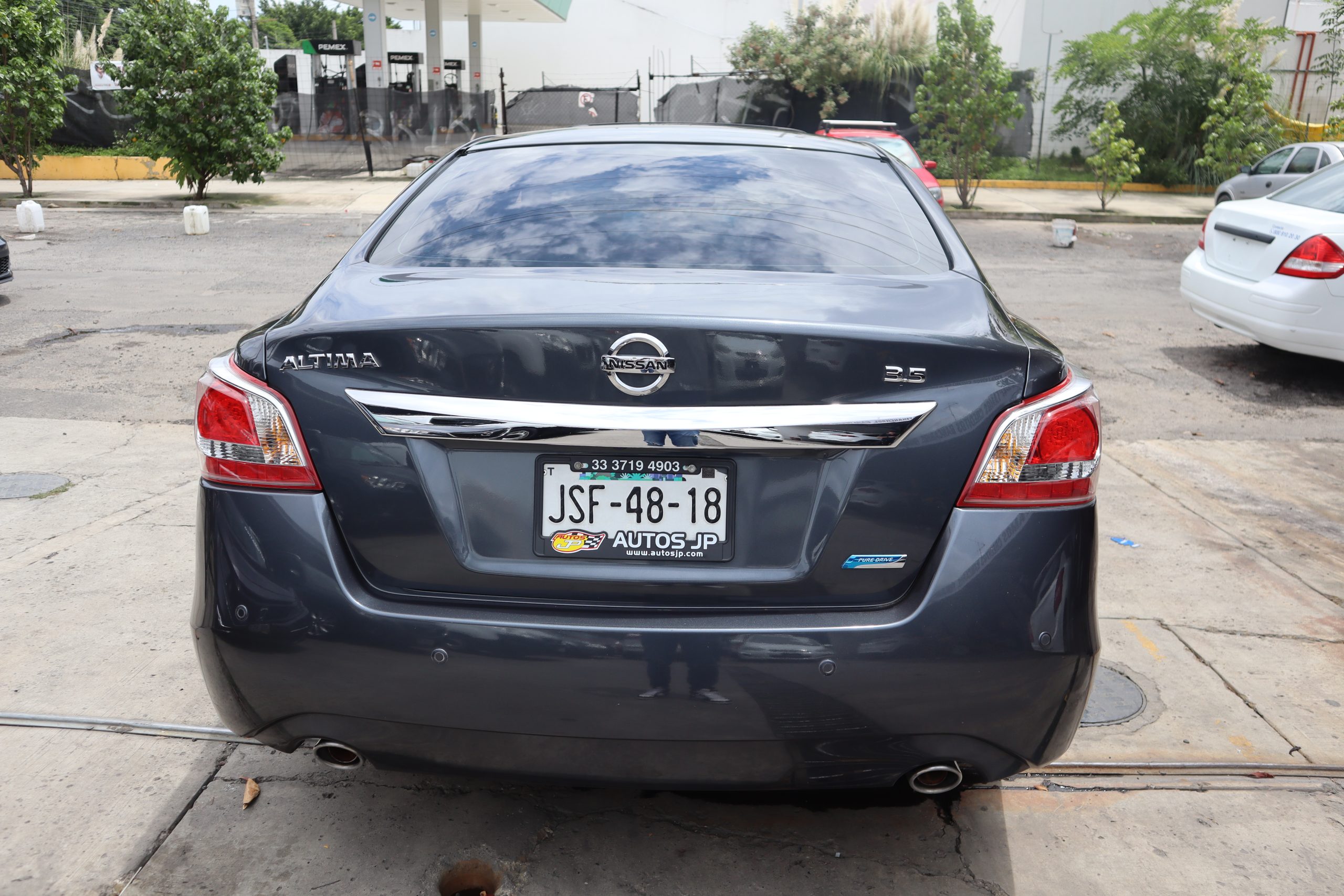 Nissan Altima 2013 3.5 Exclusive V6 Piel Cvt Automático Gris