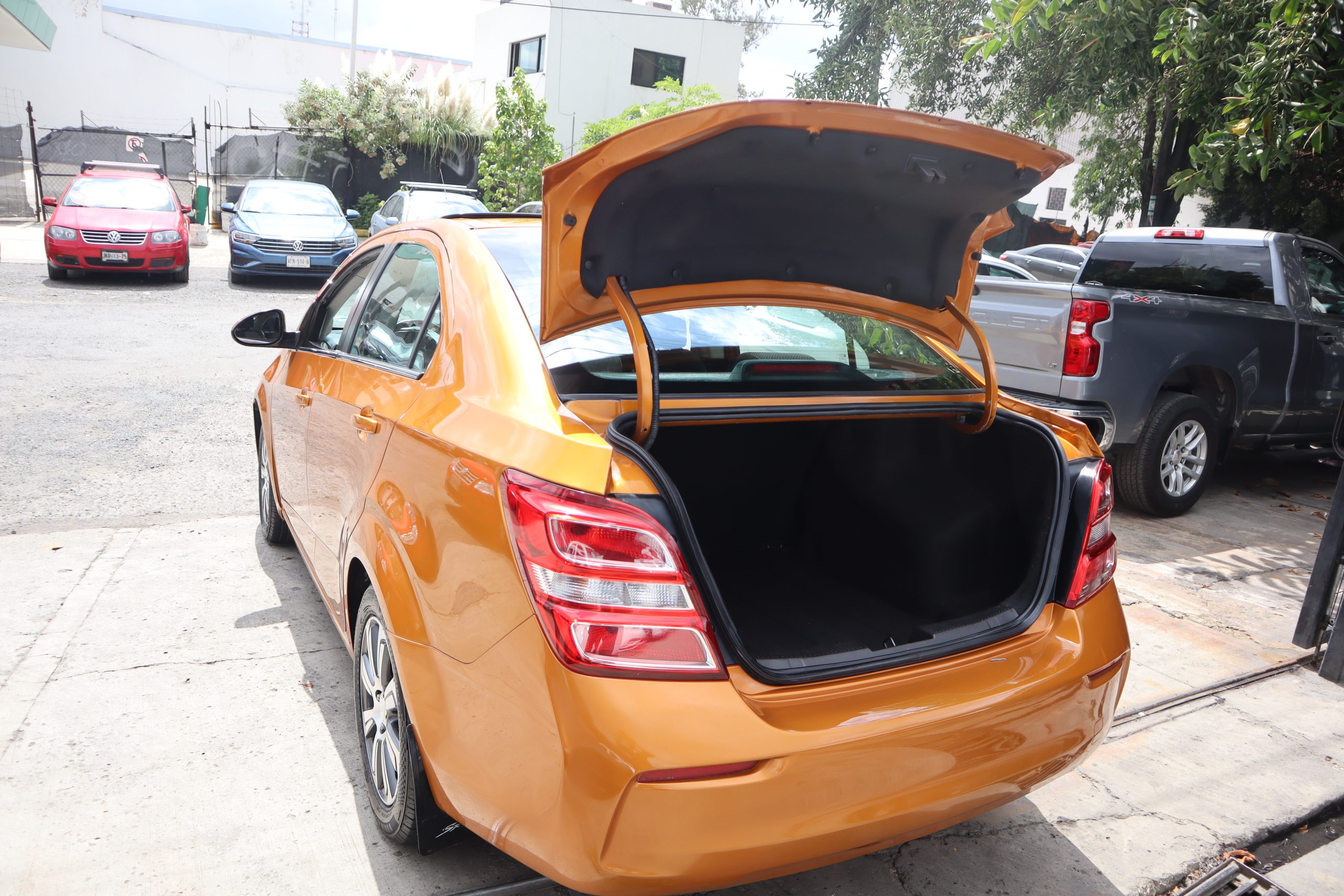 Chevrolet Sonic 2017 1.6 Premier At Automático Naranja