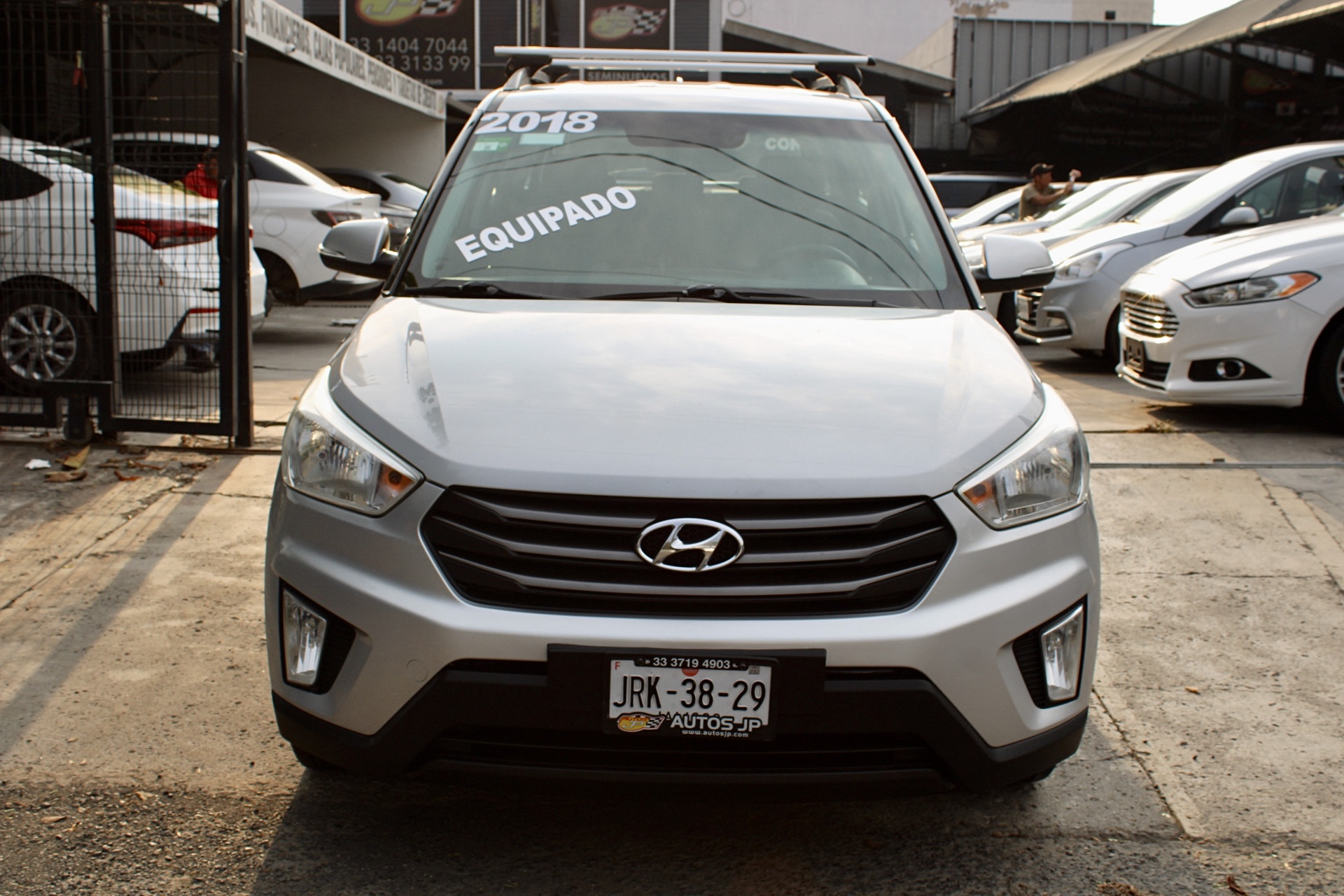 Hyundai Creta 2018 1.6 Gls Mt Manual Plata