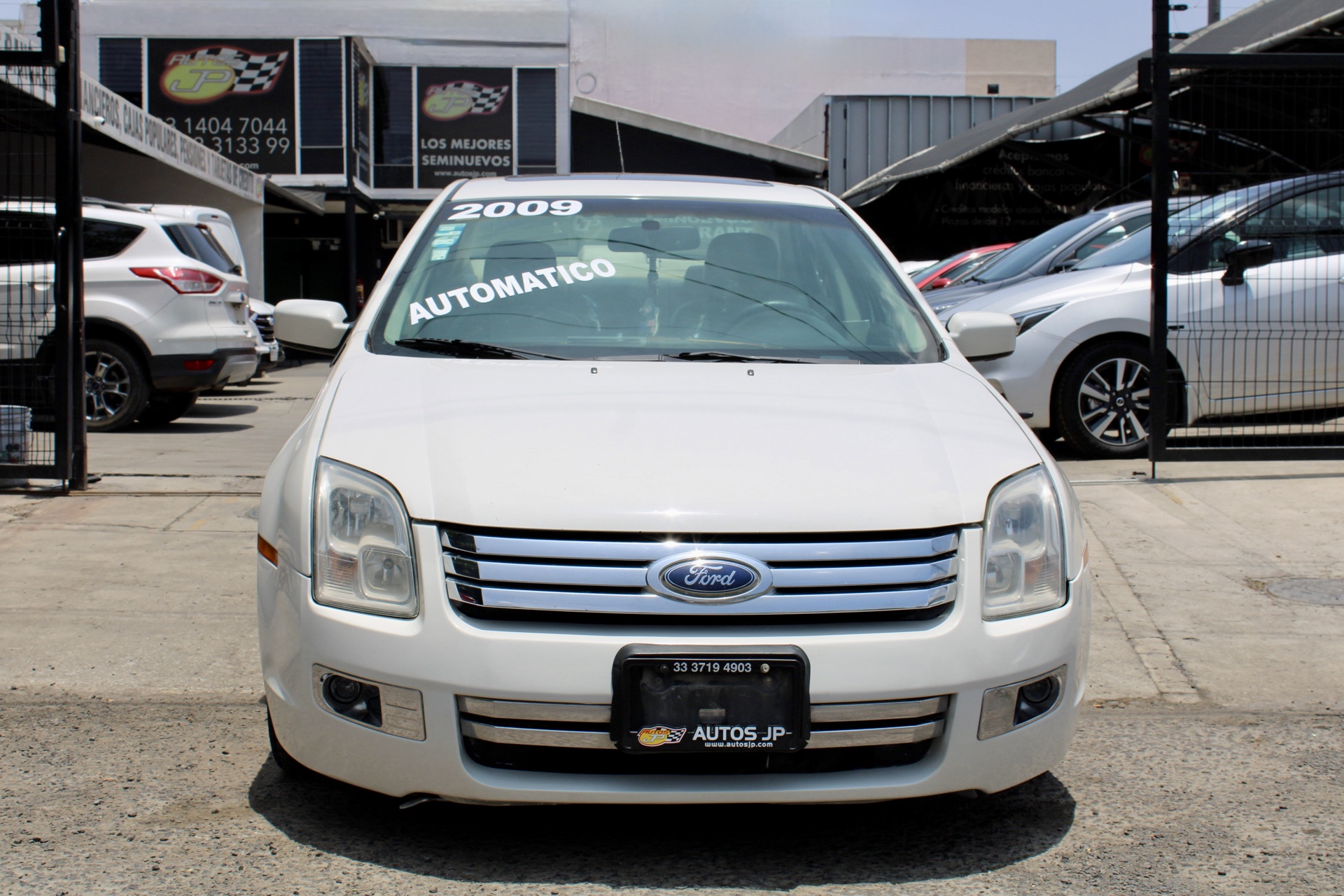 Ford Fusion 2009 SEL PLUS V6 QUEMACOCOS, PIEL. Automático Blanco